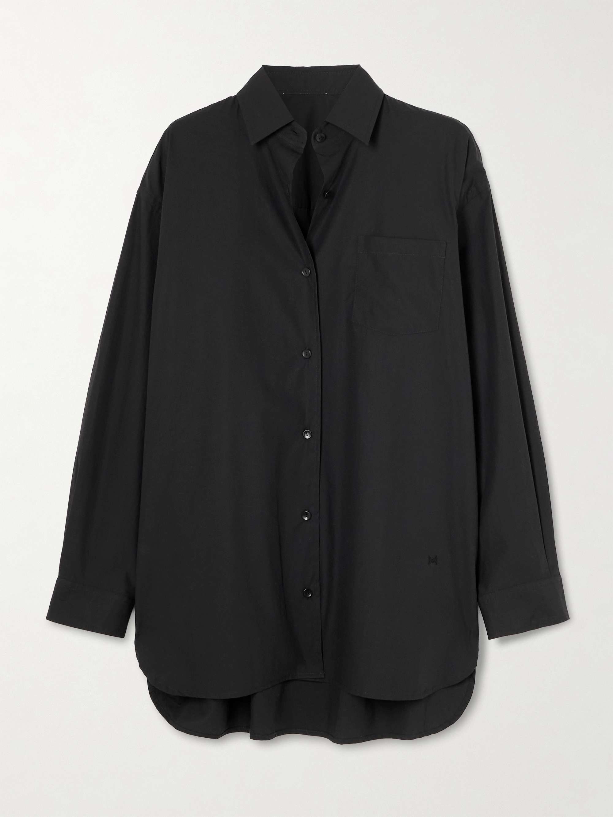 + Maria Mcmanus Oversized Organic Cotton-Poplin Shirt