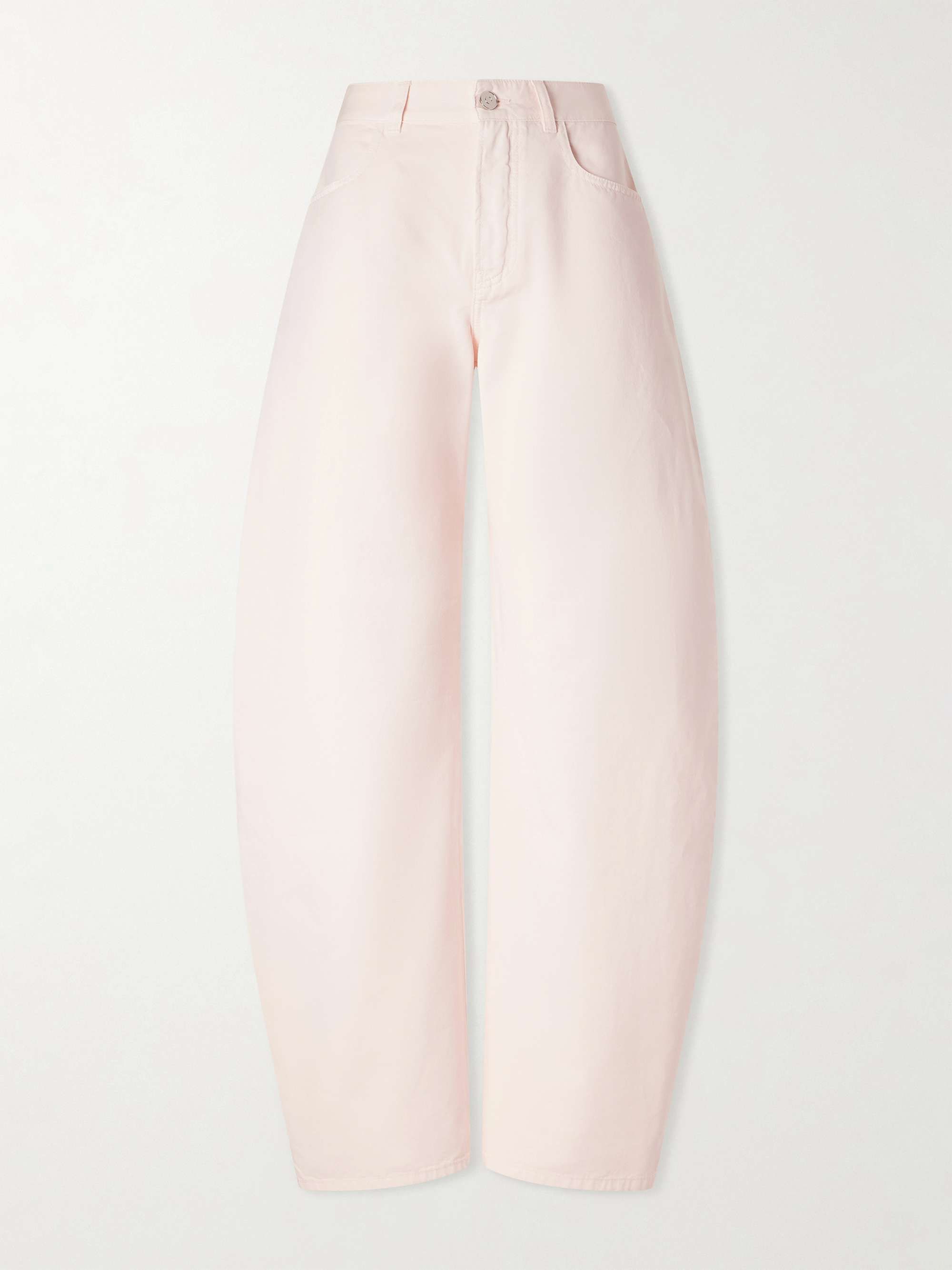 Mid-Rise Wide-Leg Jeans