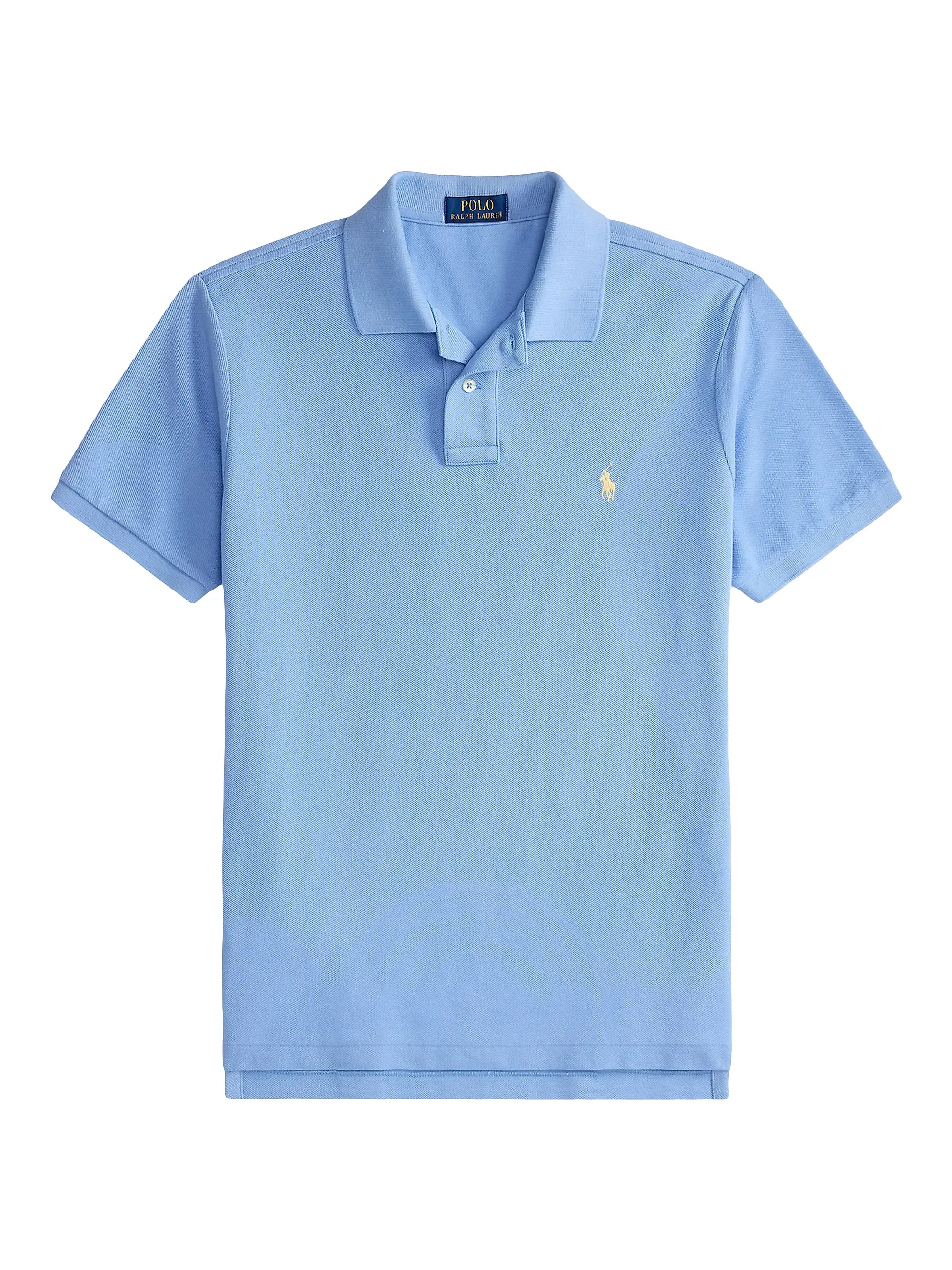 Basic Mesh Cotton Polo Shirt