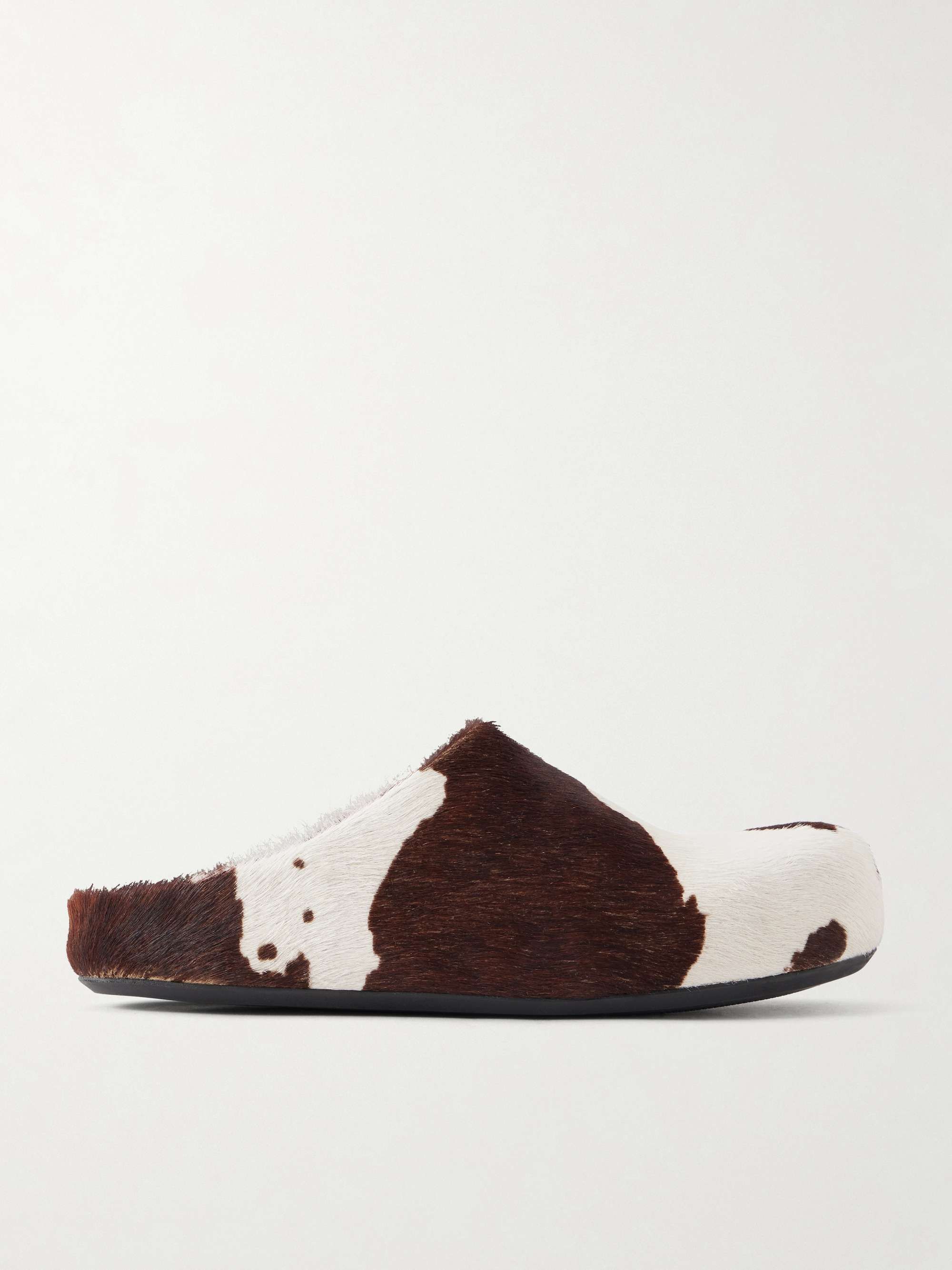 Fussbett Calf Hair Clogs