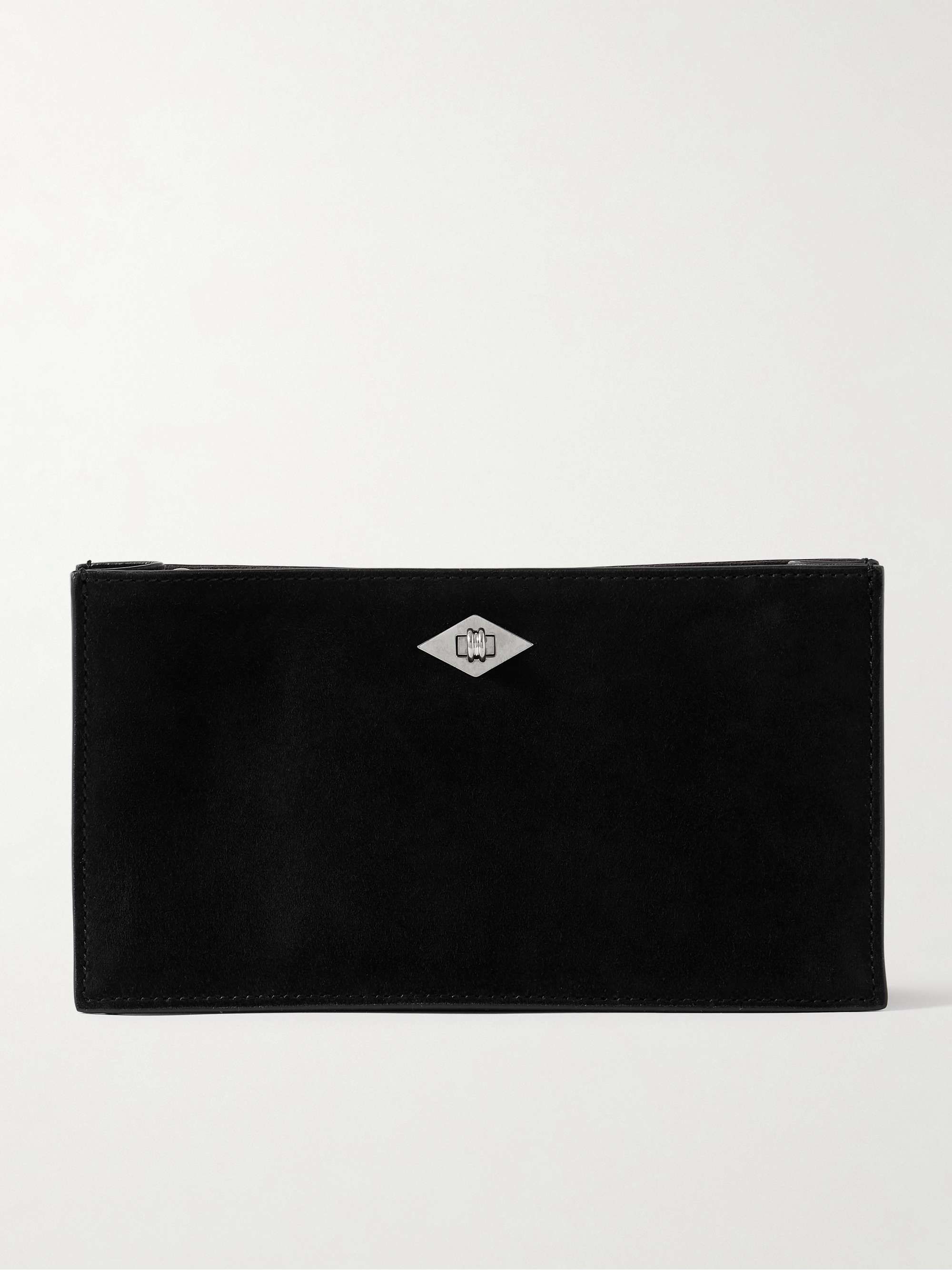 Ease Suede Clutch