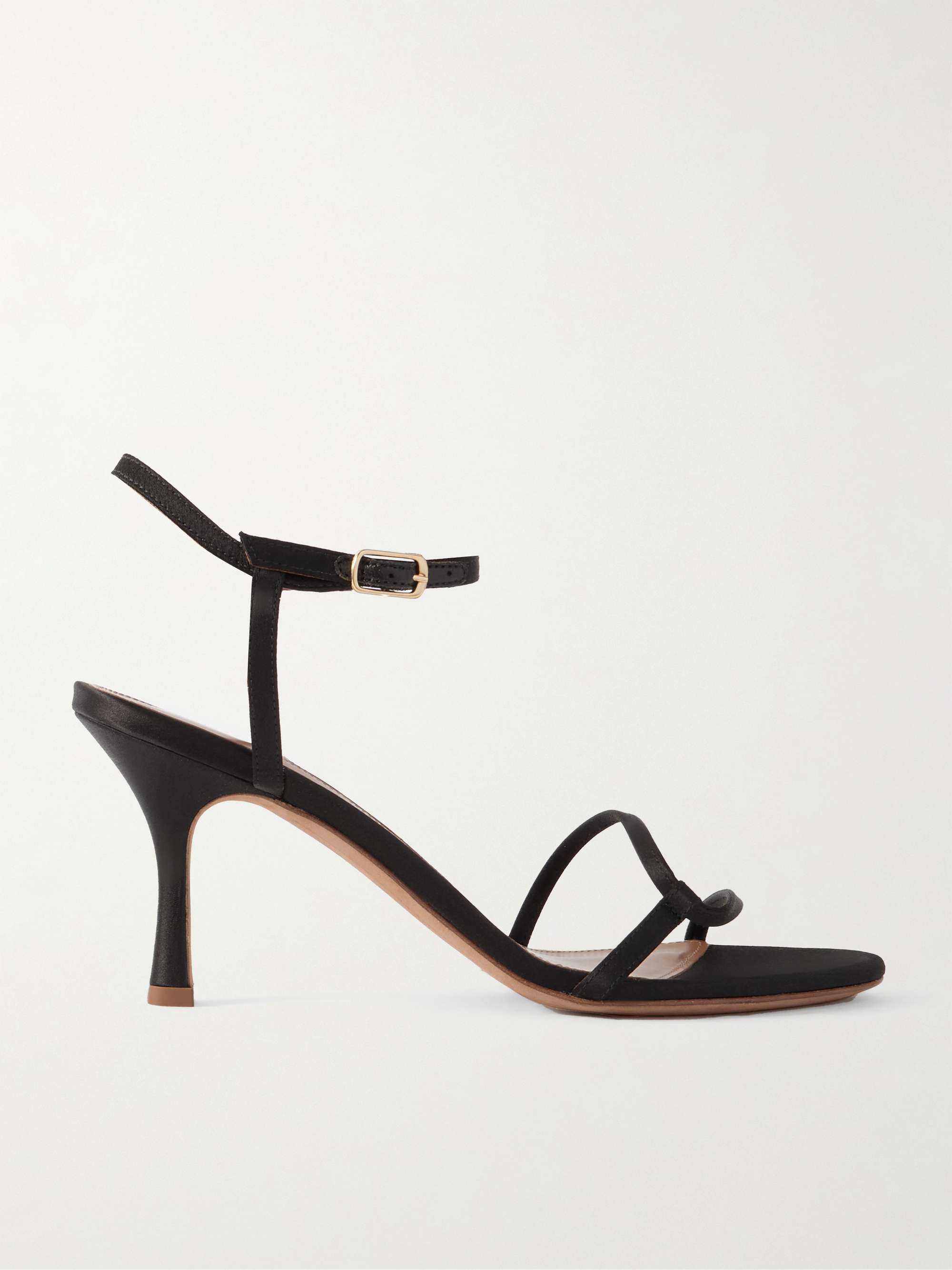 Loop Satin Sandals