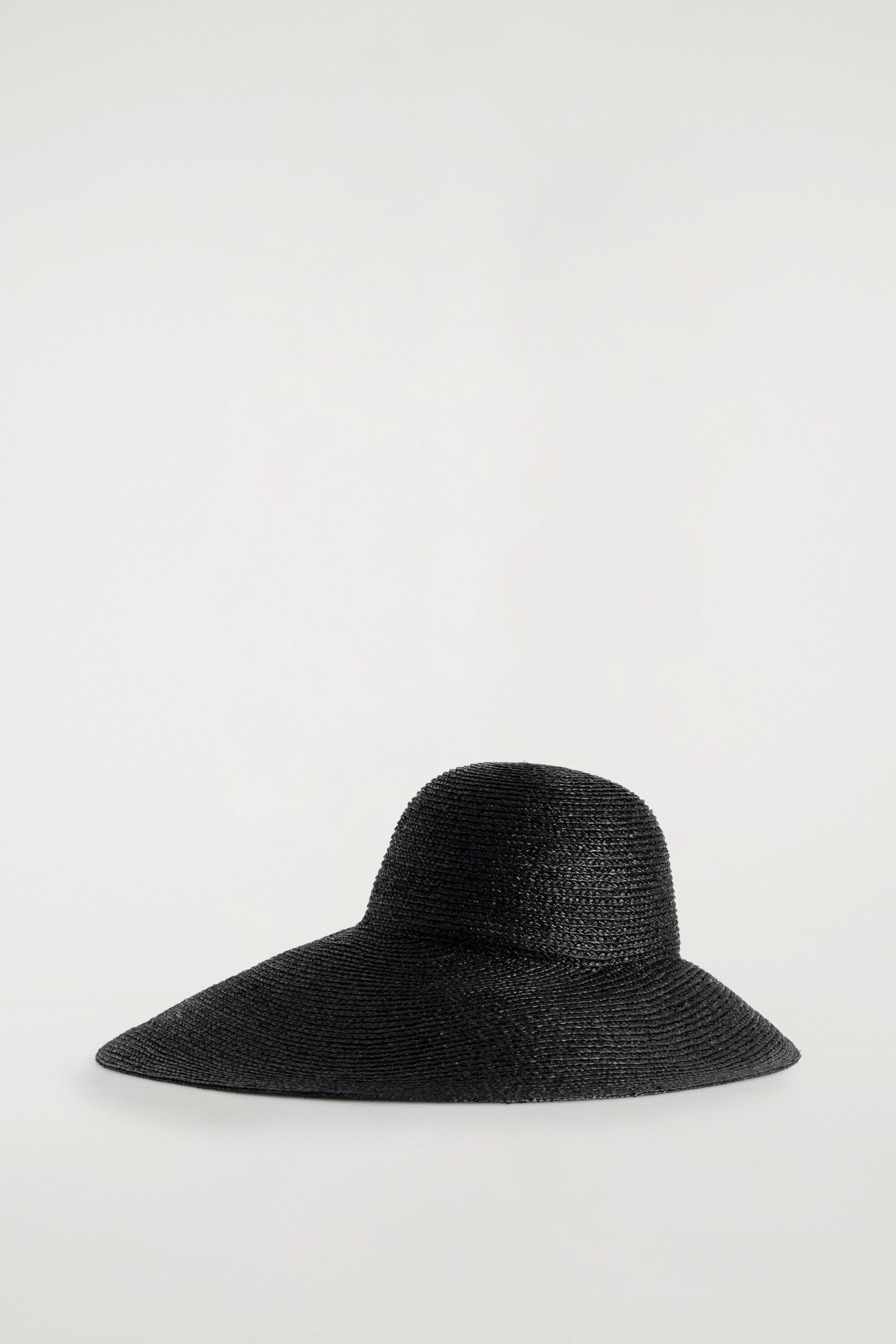 Wide-Brim Raffia Hat