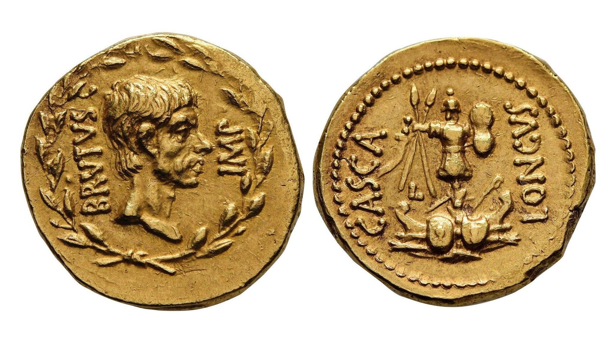 Julius Caesar Coin Gold