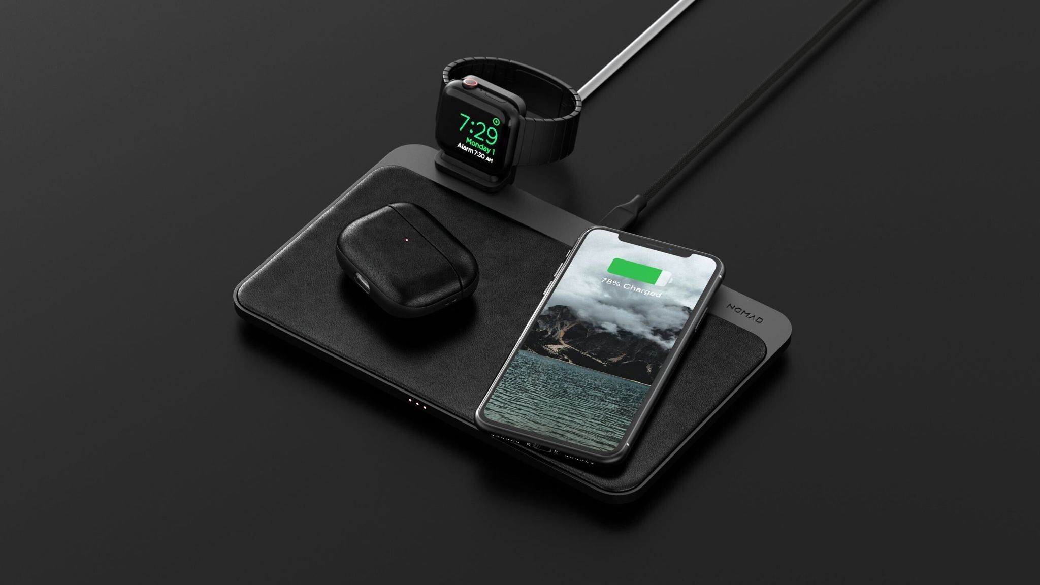 Amazon.com: Nomad Leather Power Delivery Base Station Apple