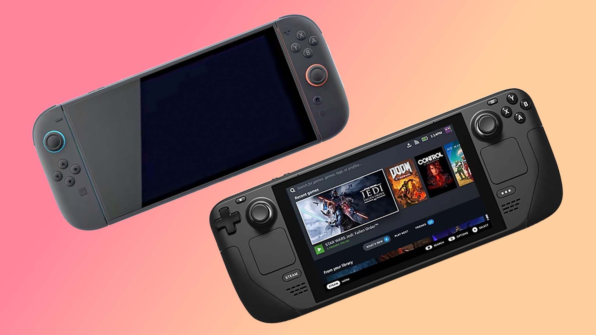 Nintendo Switch 2 vs Steam Deck: Which gaming handheld is