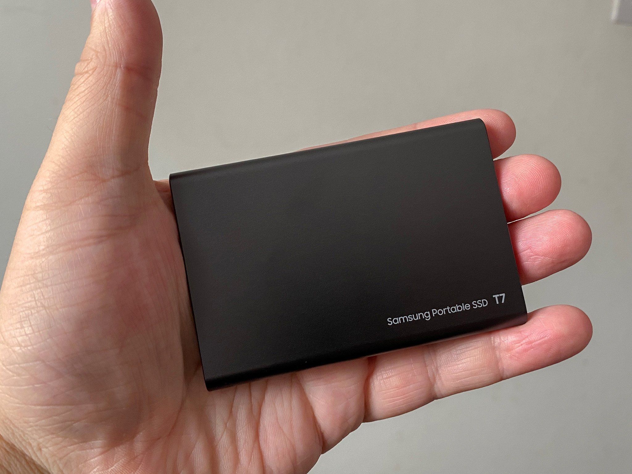 Samsung 2TB T7 Portable SSD (Titan Gray) MU-PC2T0T/AM B&H Photo