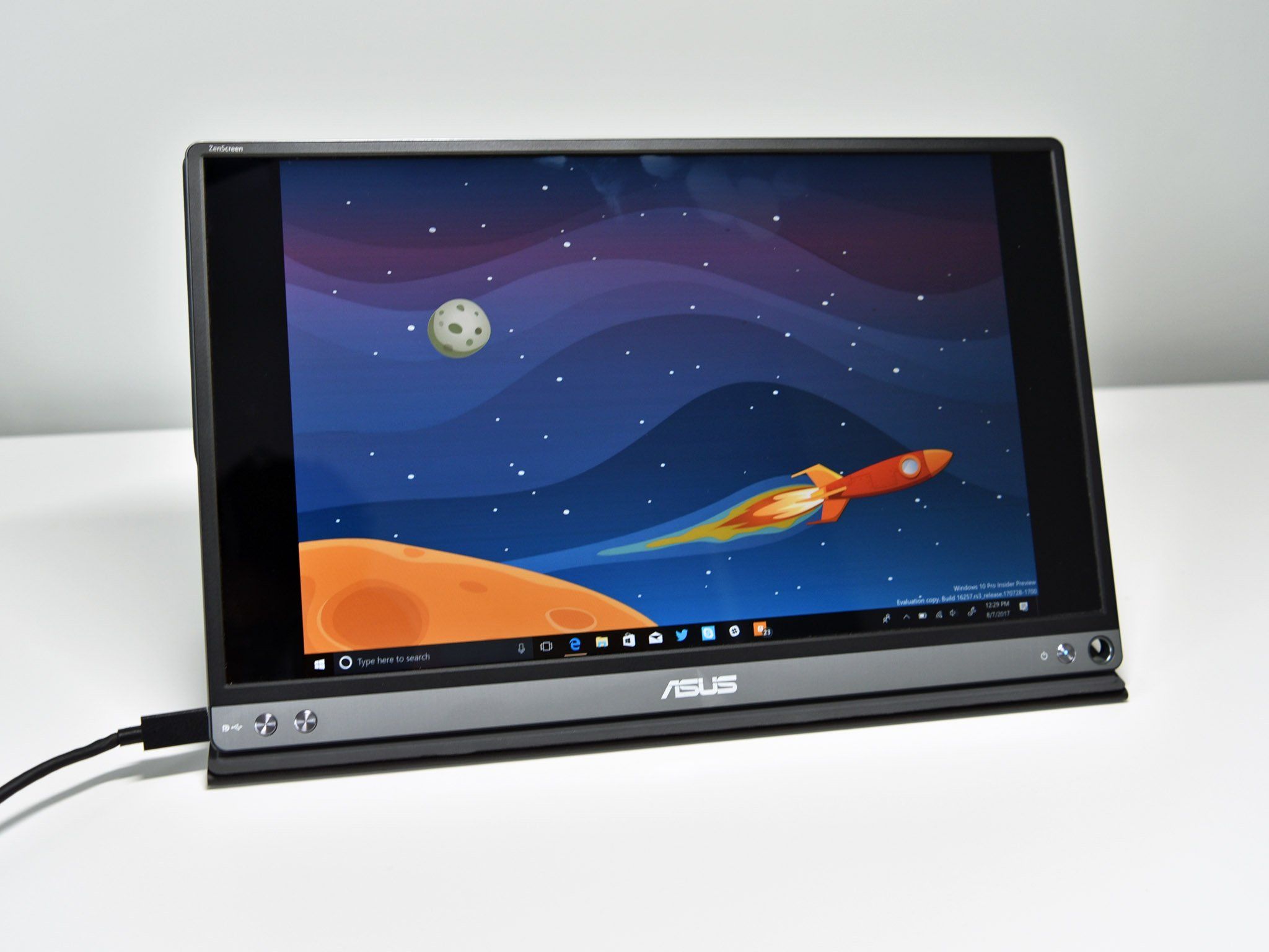 ASUS ZenScreen MB16AC ② Amazon.com: ASUS ZenScreen 15.6” 1080P Portable USB Monitor