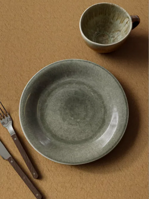 Gradient Stoneware Flat Plate 