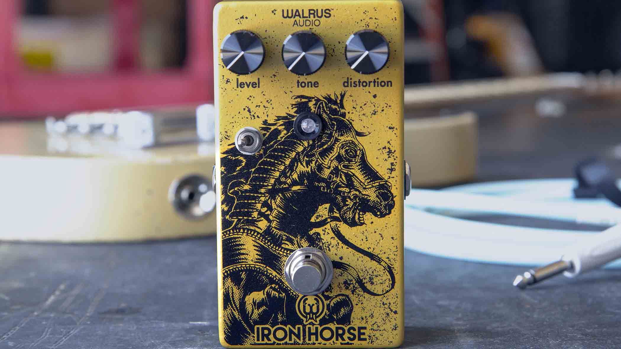 Walrus Audio saddles Iron Horse Distortion pedal with V2 specs