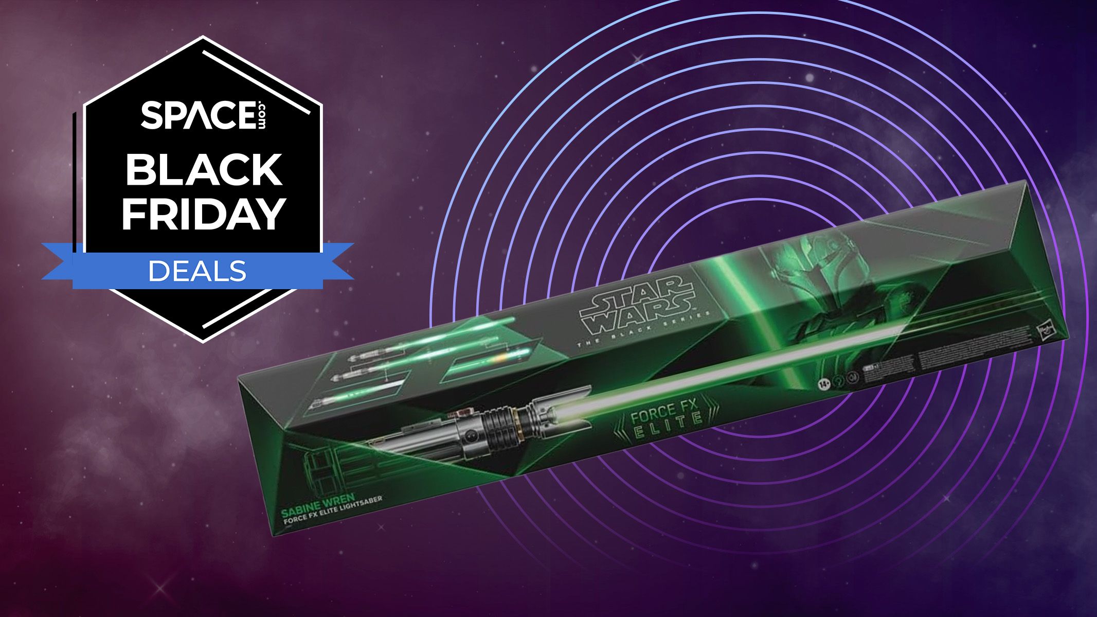 This impressive Lightsaber has a 58% price cut for the Black