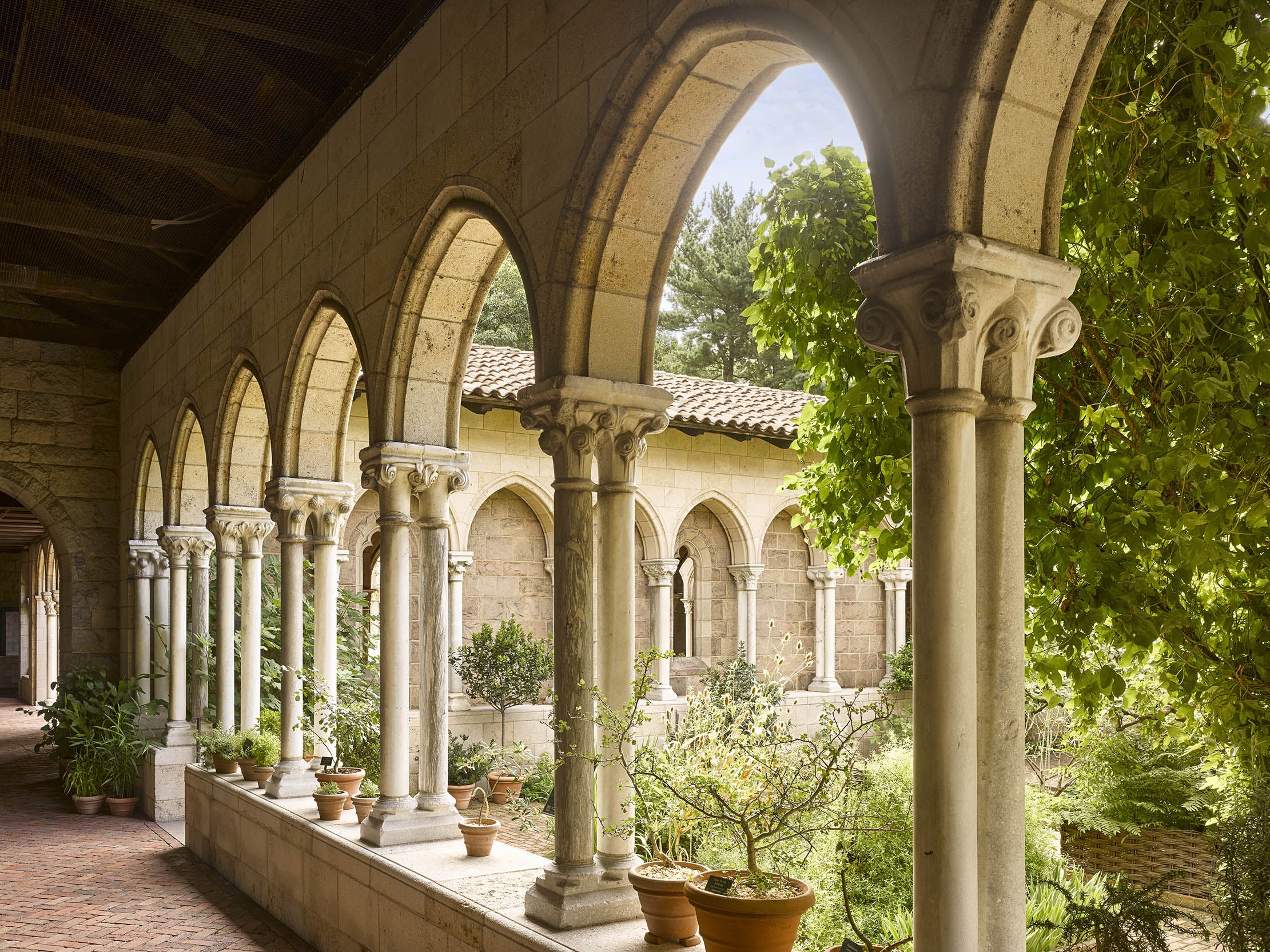 The medieval cloisters moved stone-by-stone to Manhattan, thanks