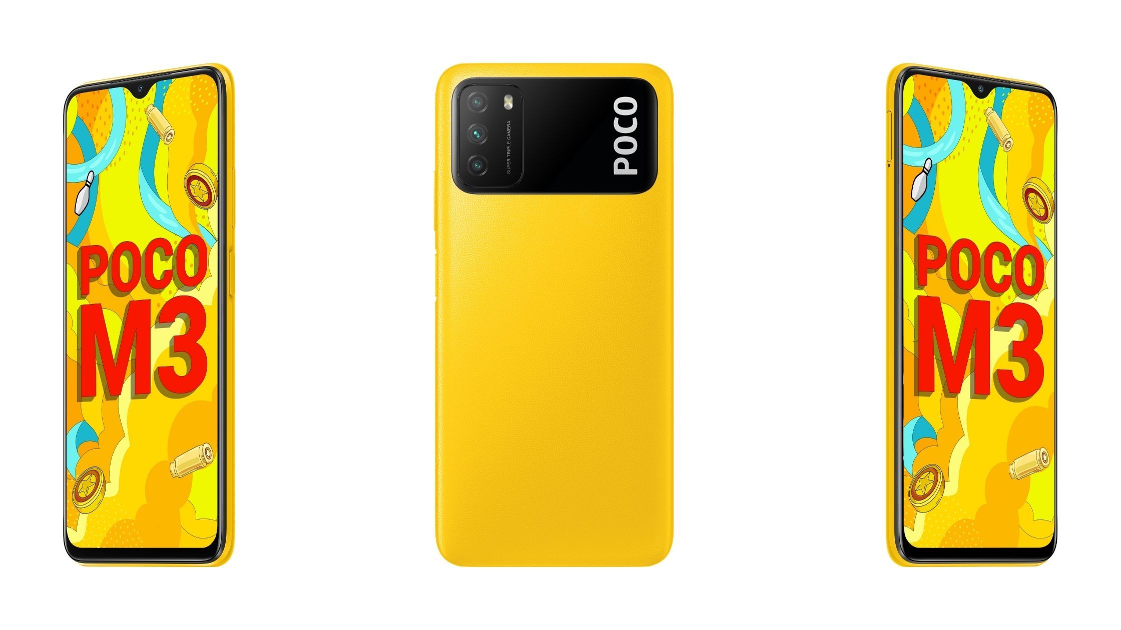 Xiaomi POCO M3 pro 6GB 128GB,イエロー Xiaomi POCO M3 PRO 5G 6.5