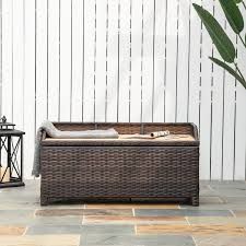Rattan Storage Cabinet Box