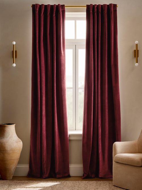 Cotton Velvet Curtain