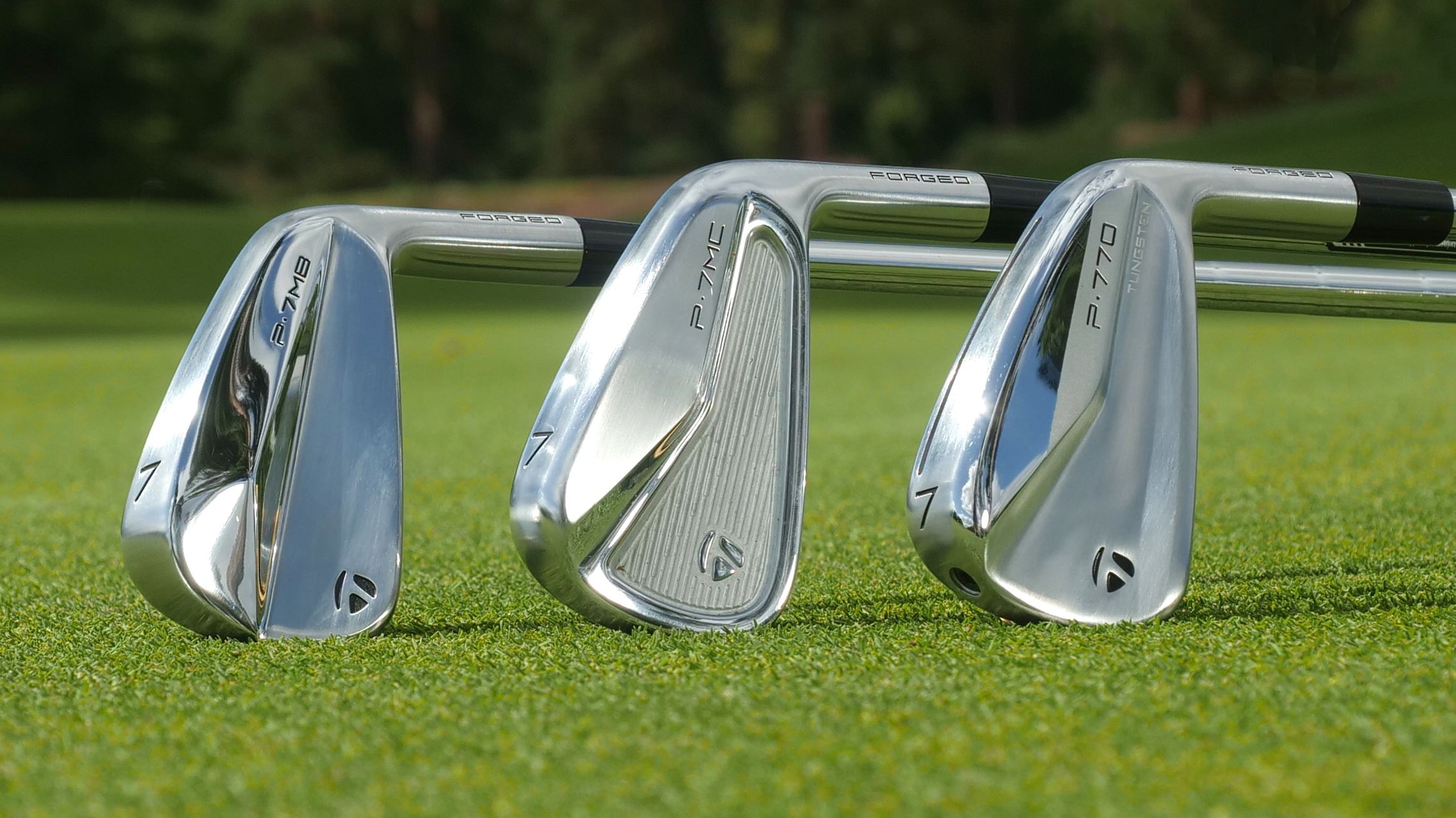 TaylorMade P-Series Irons Review - P770, P7MC and P7MBs tested 