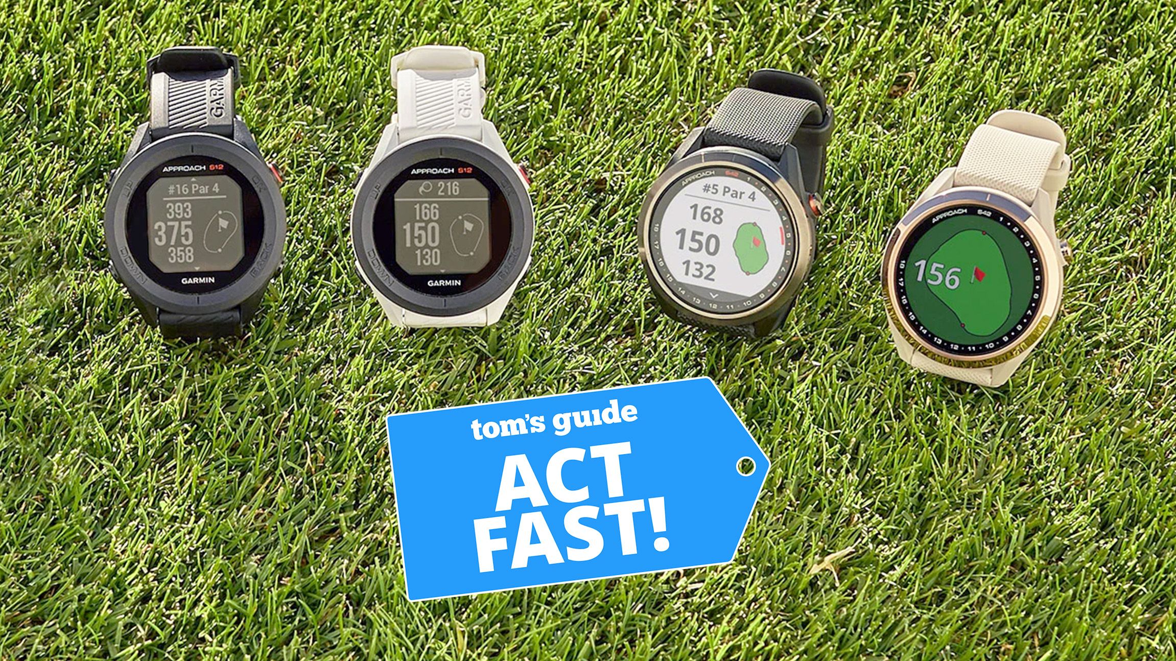 Calling all golfers — the Garmin Approach S70 GPS golf watch sees