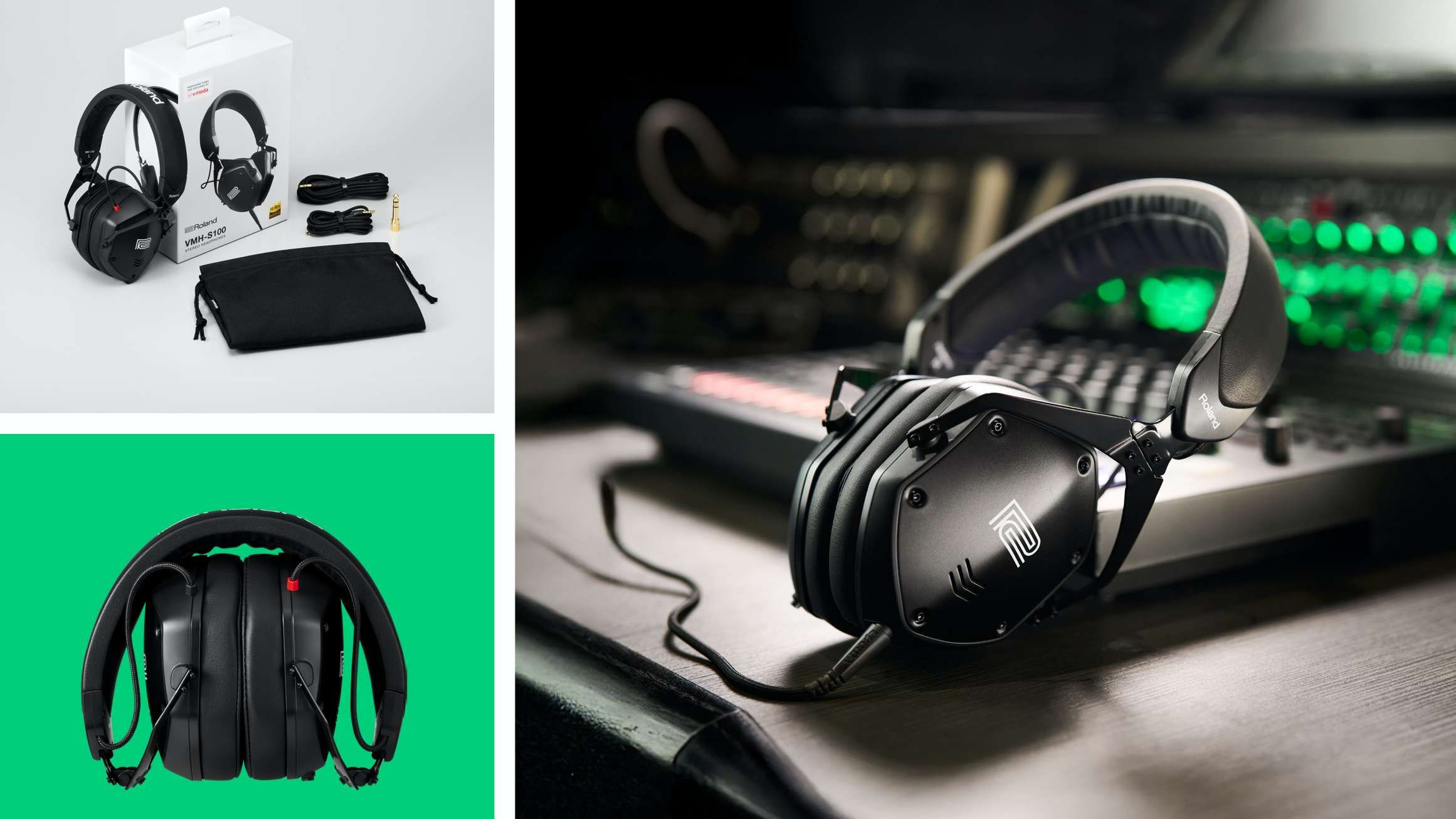 NAMM 2025: Roland's new VMH-S100 studio headphones have