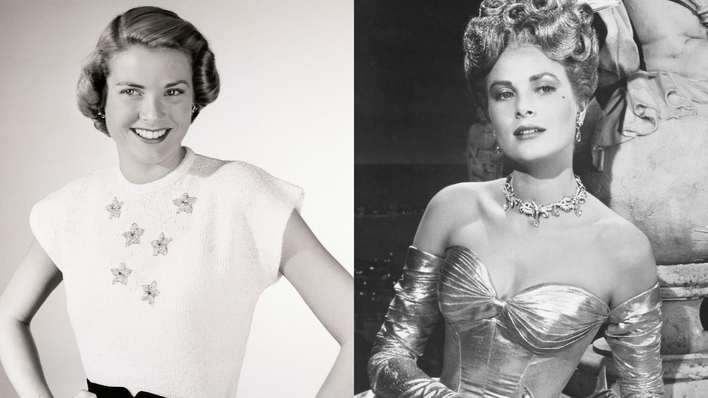 RARE!! Vintage Heart-Shaped rhinestone, embellished, buckle photo, Grace kelly My  main image 2