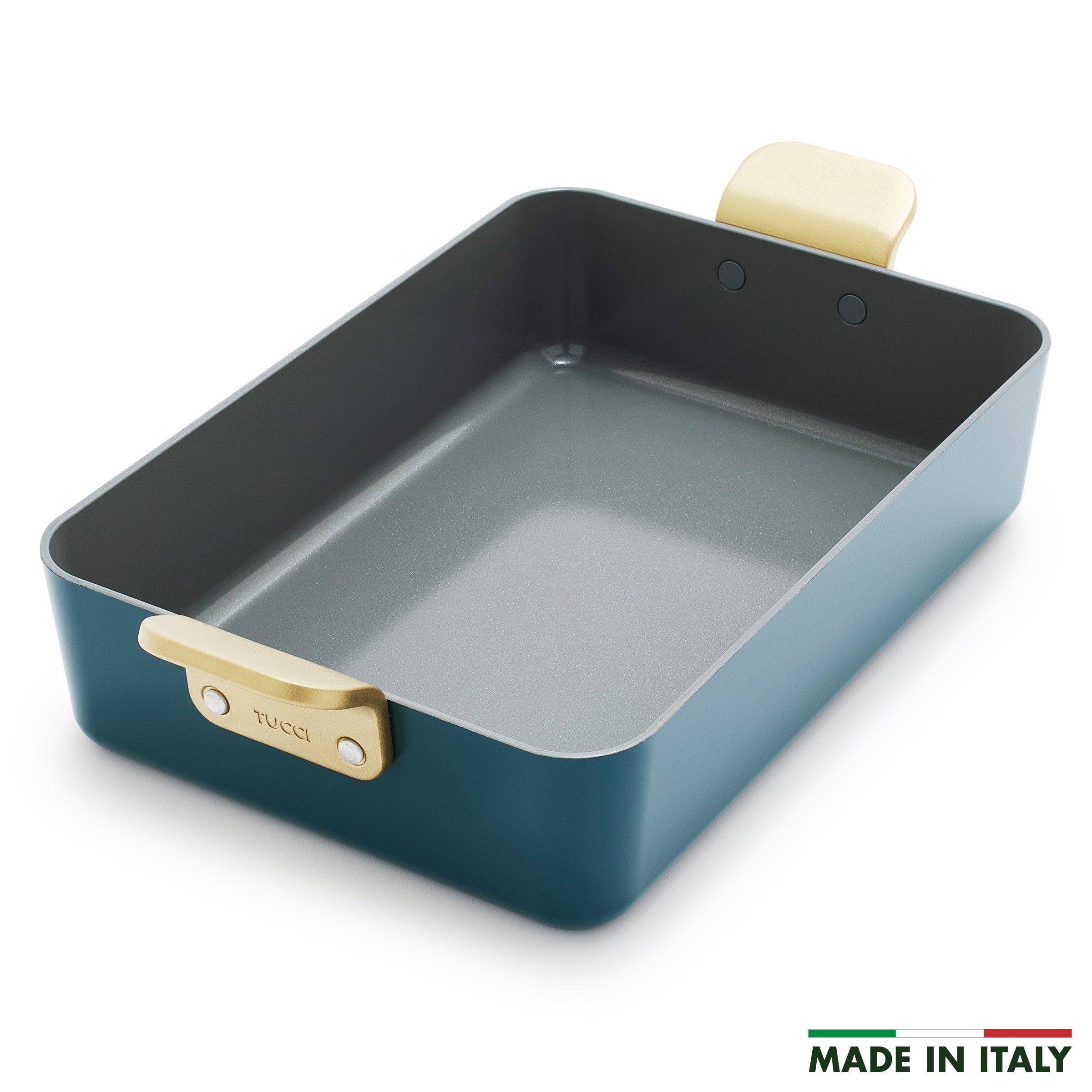 Stanley Tucci&amp;trade; Ceramic Nonstick Lasagna Pan | Venetian Teal