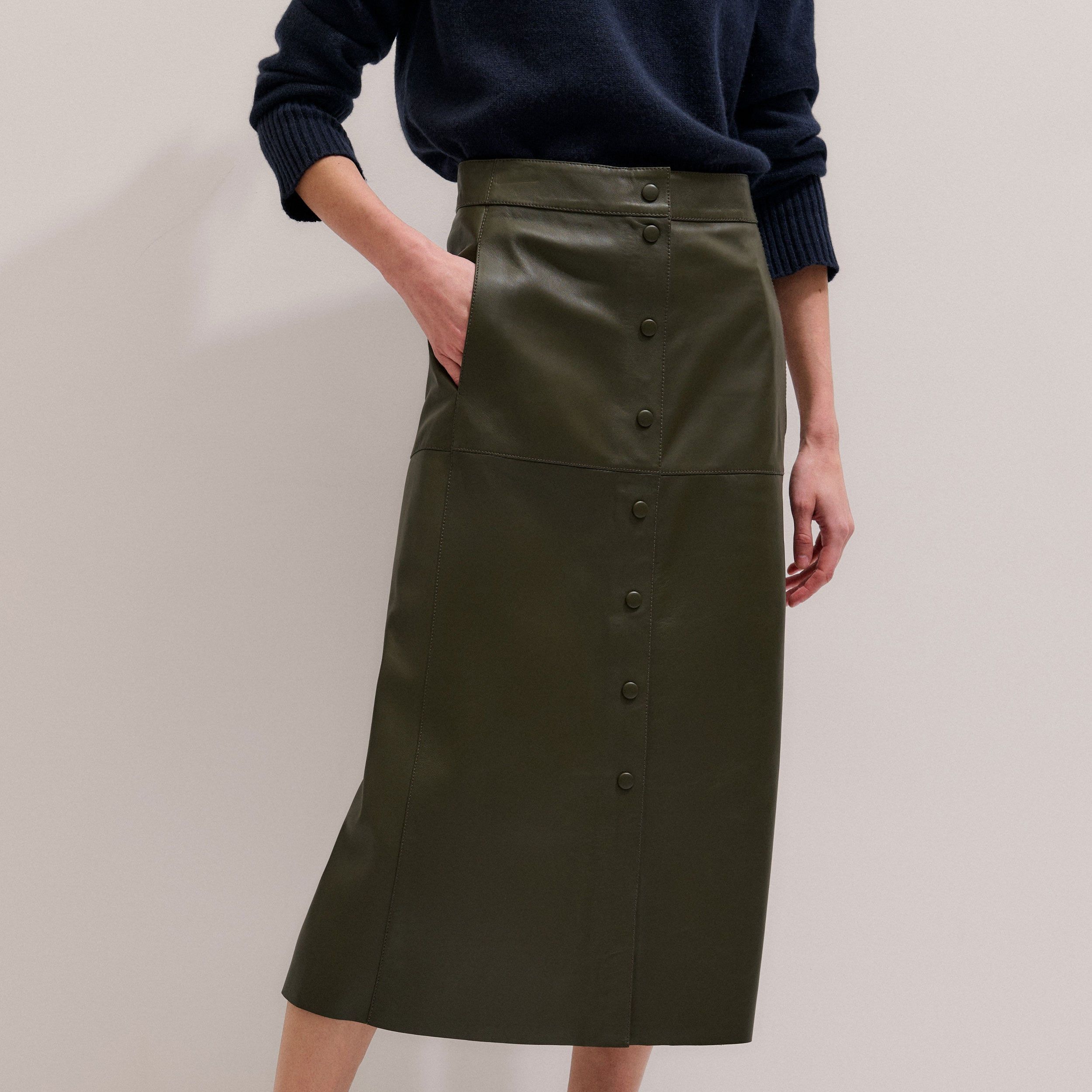 Straight Maxi Skirt