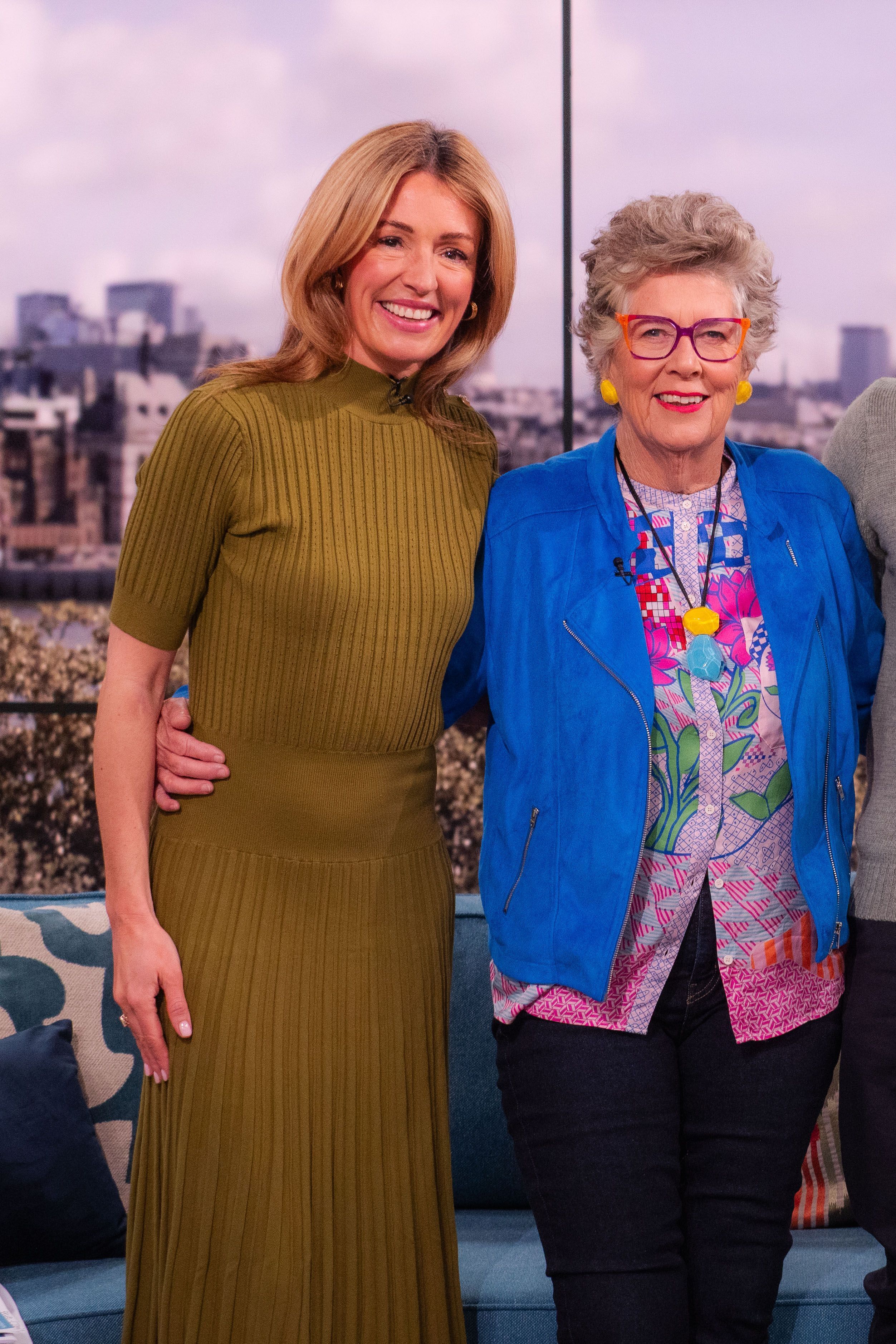 Cat Deeley wearing knitted Reiss dress on This Morning, 13 January 2026