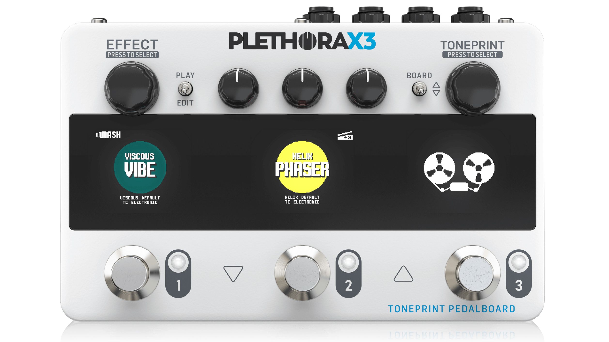 TC Electronic's Plethora X3 is a smaller multi-fx pedal… but