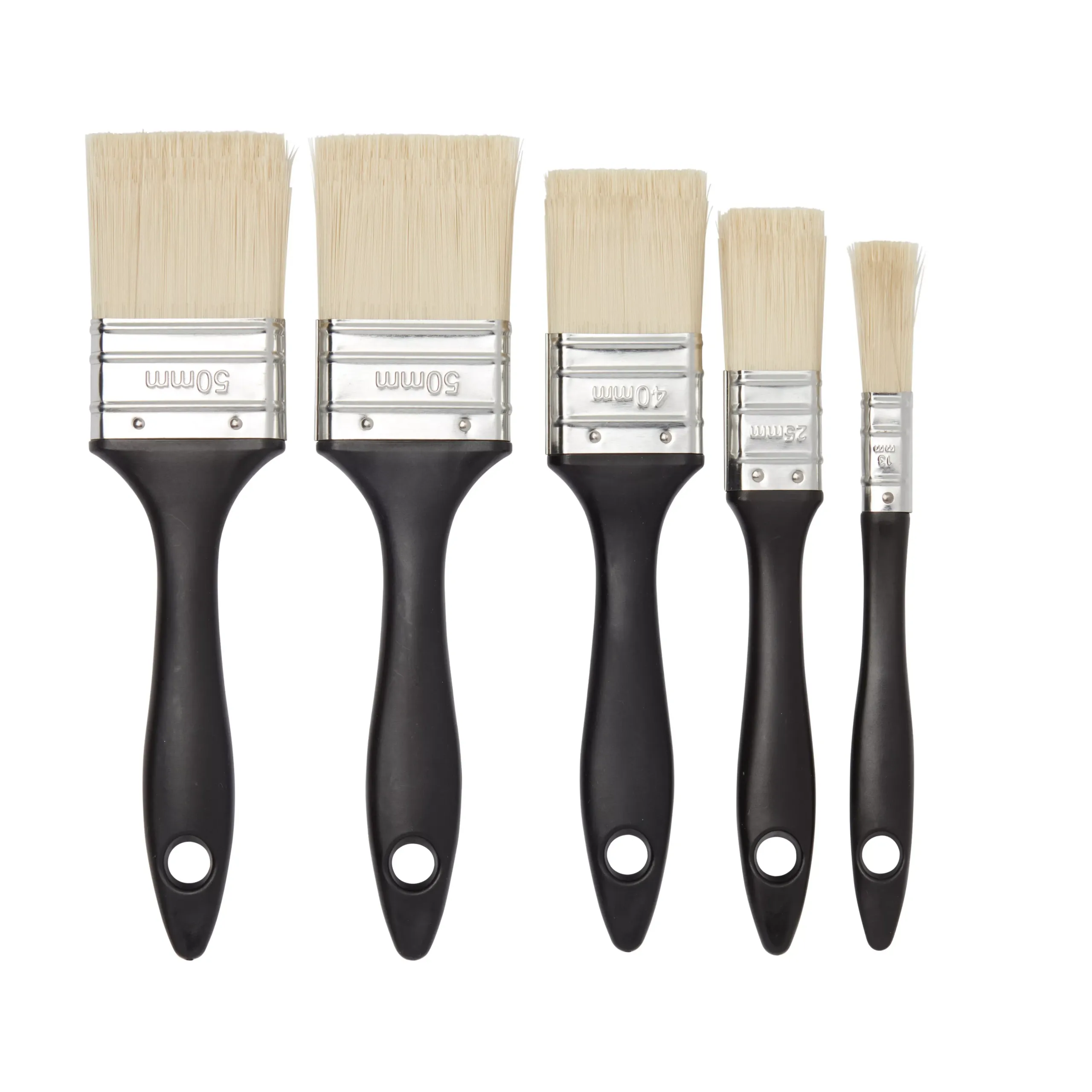 Interior &amp;amp; Exterior Doors, Skirting Boards &amp;amp; Window Frames Paint Brush, Set of 5