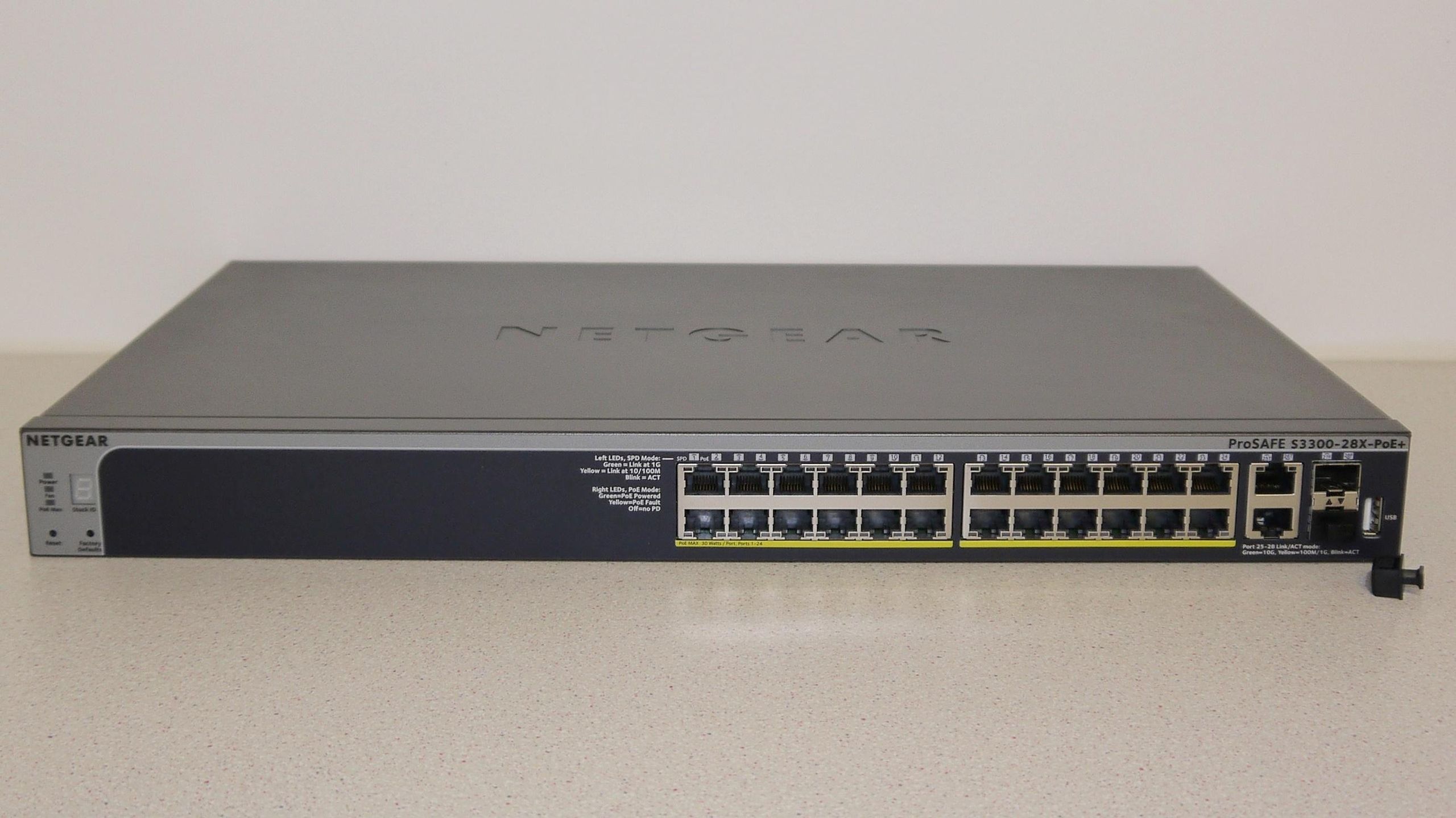 ルーター・ネットワーク機器 NETGEAR ProSAFE S3300-52X c49783c4a8e1ccd6691e1b50ba506b