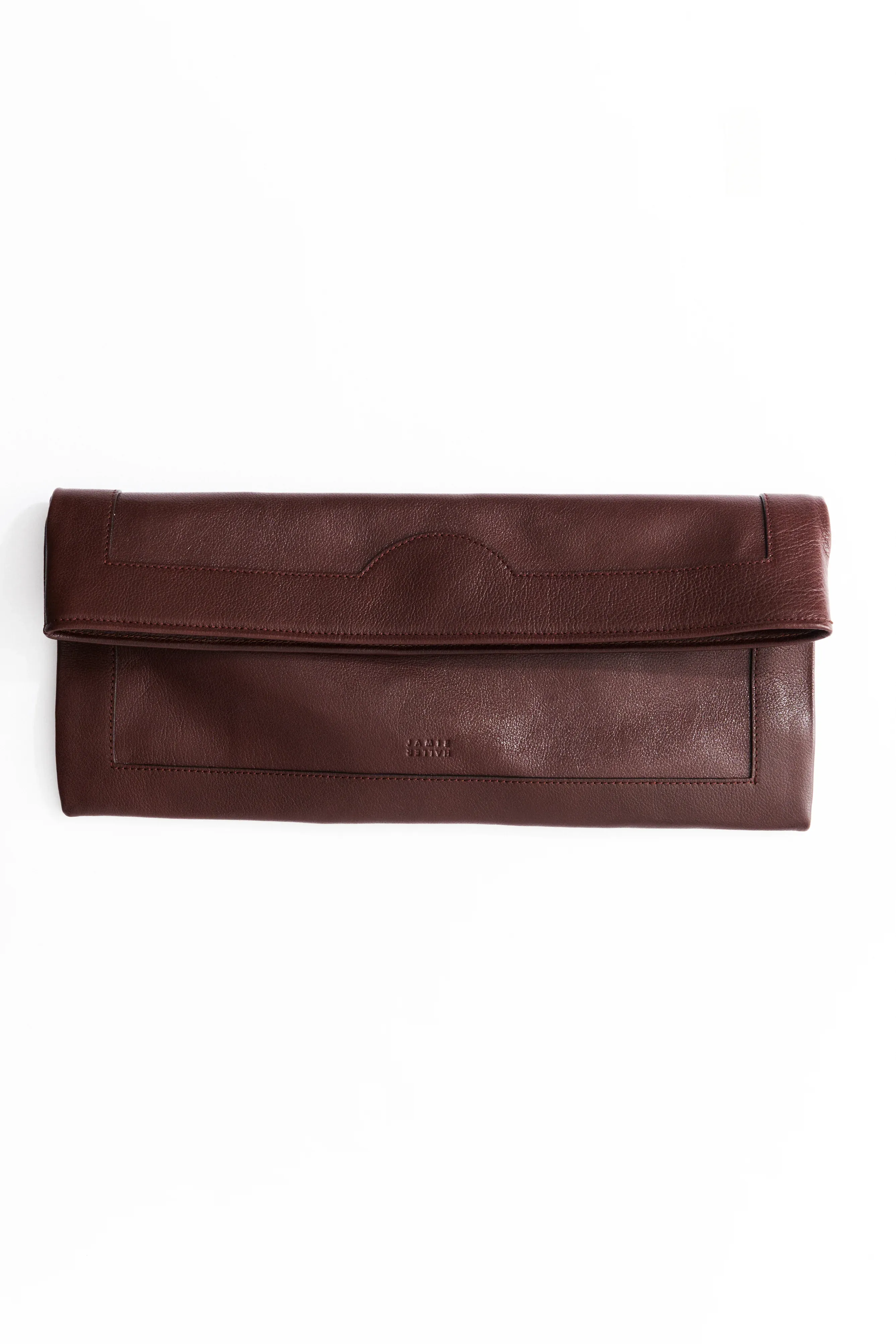 Jamie Haller, The Document Clutch in Oxblood