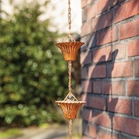 Fallen Fruits Copper Rain Chain