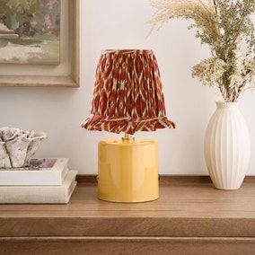 Printed Frill Easy Fit Lamp Shade