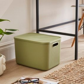 Ribbed Storage Box