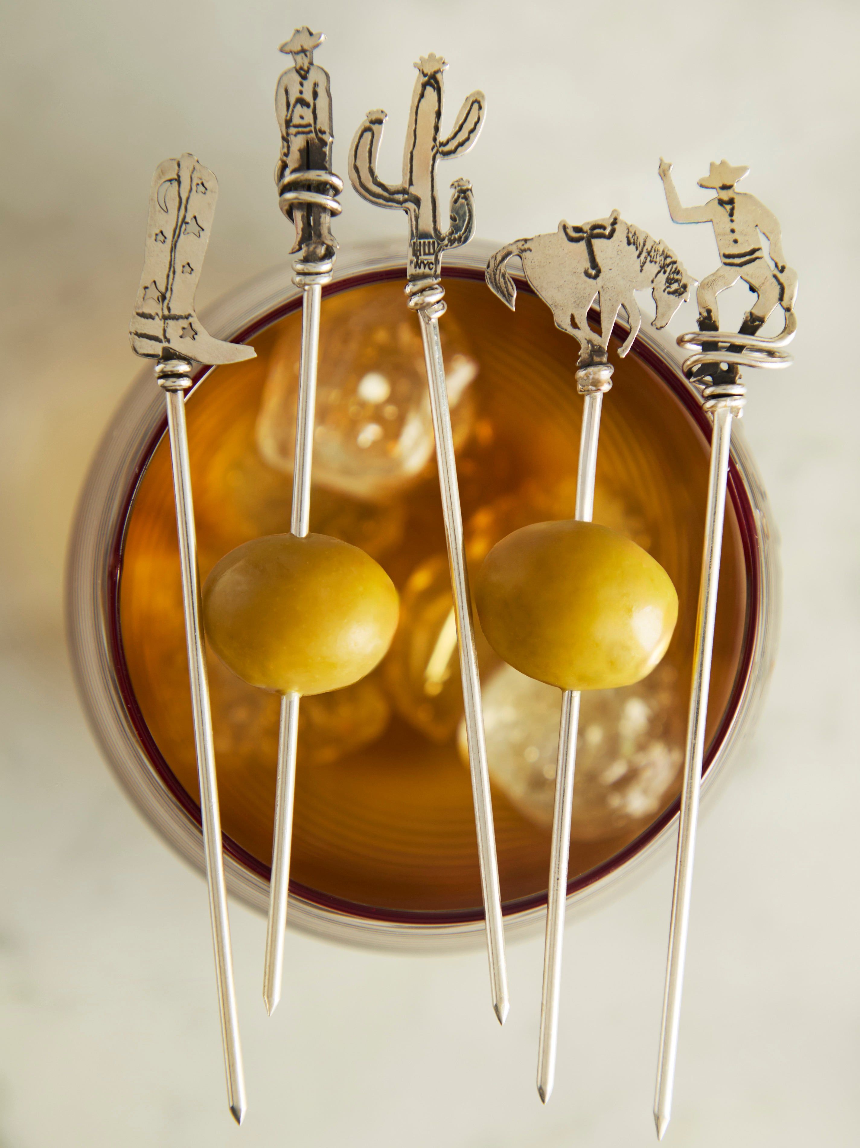 Marfa Sterling Silver Cocktail Picks (set of 5)