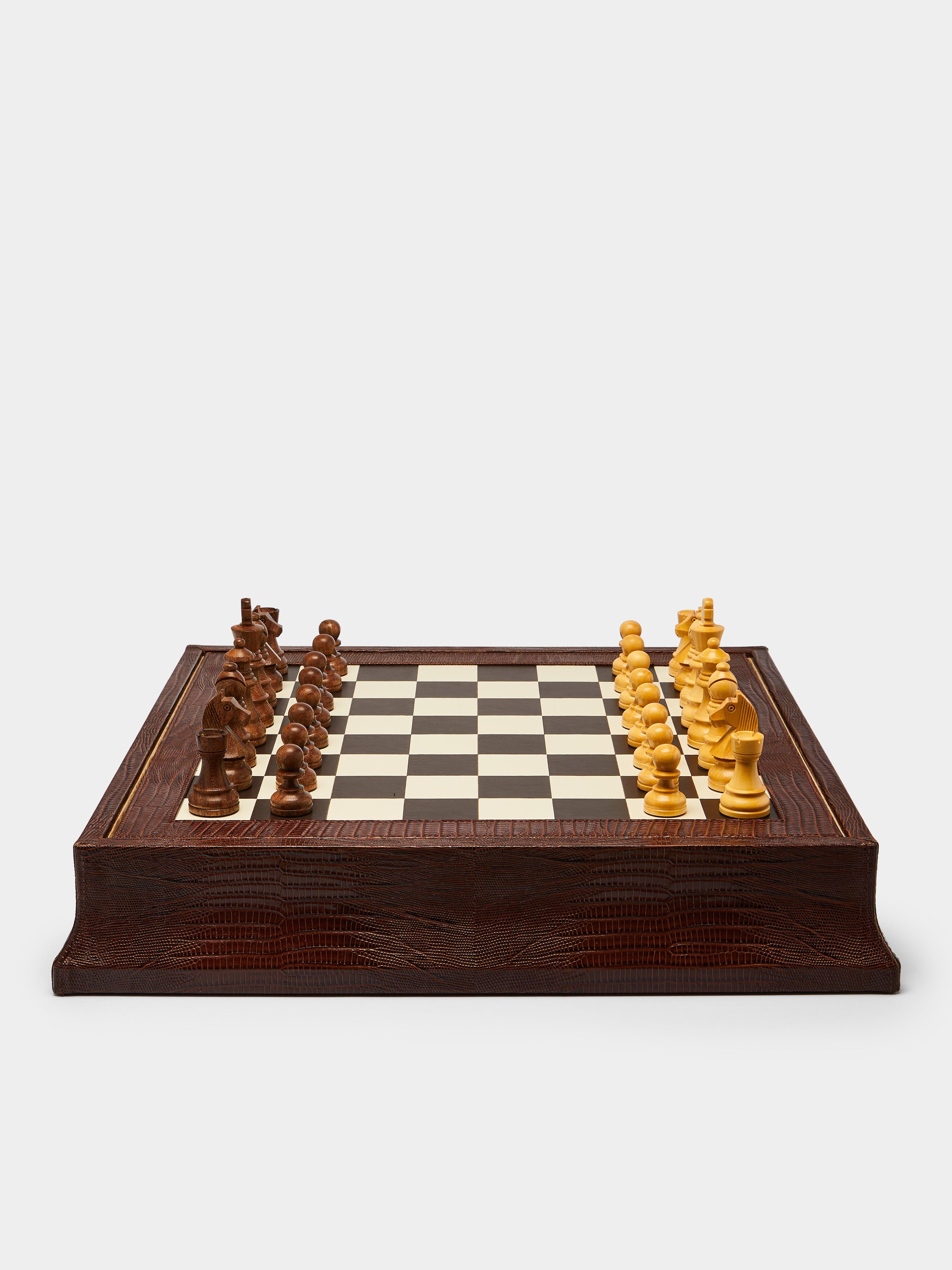 Leather Backgammon and Chess Compendium