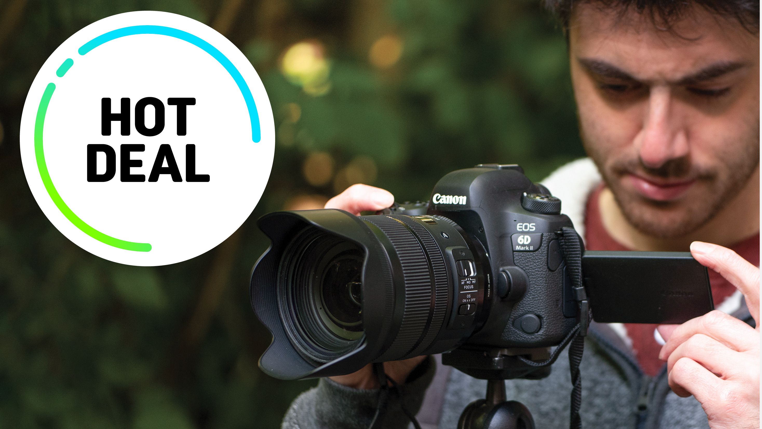 Canon EOS 6D Mark II Full Frame DSLR Camera with 24-105mm f