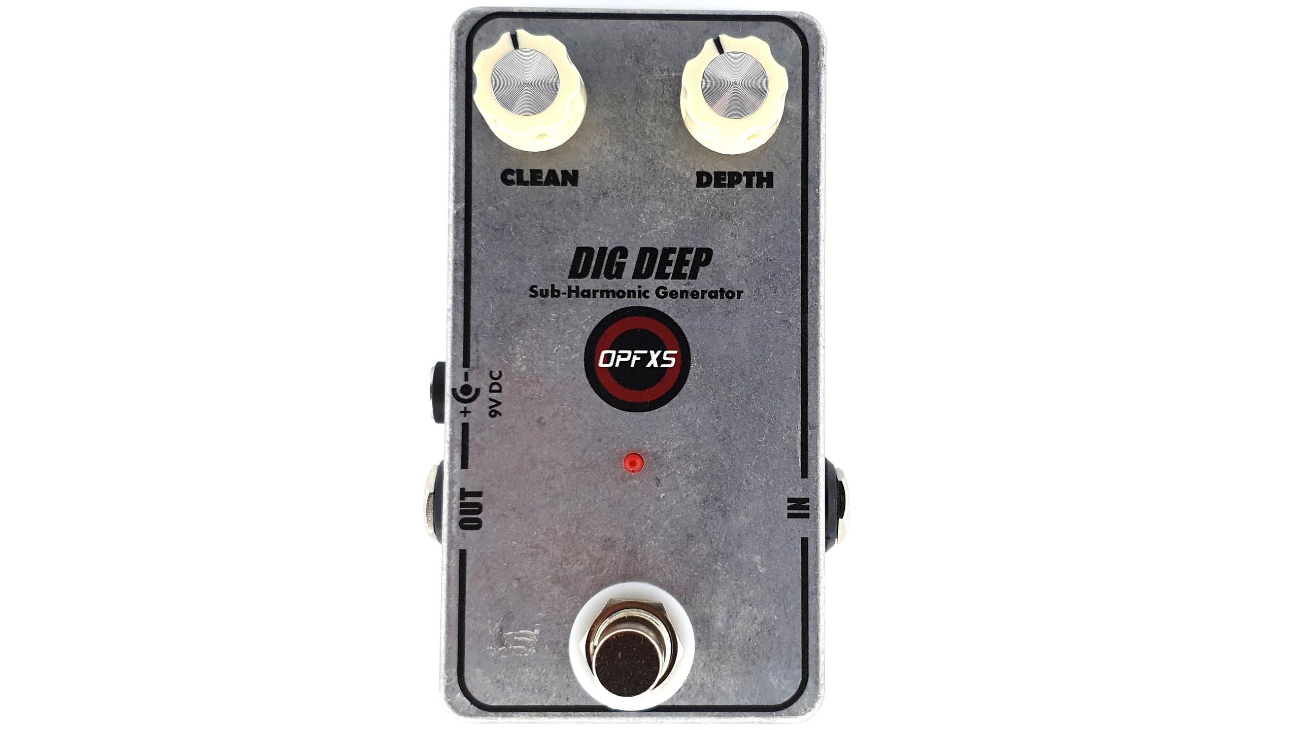 How low can your guitar go? The OPFXS Dig Deep pedal is a bassist