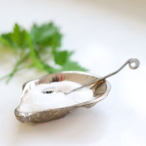 Oyster Shell With Spoon