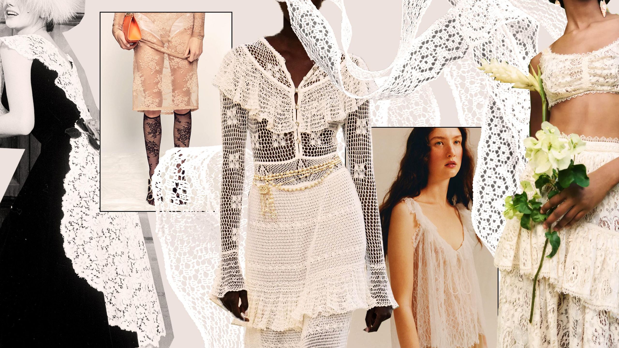 Trust Methe Lace Trend Is the Sweet-Yet-Sultry Look of Summer 2024 | Marie  Claire
