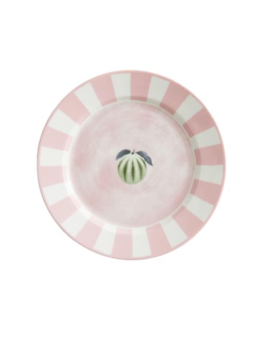 Melon motif plate