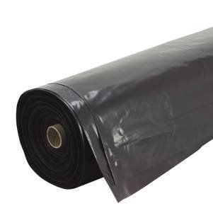 Frost King P1025/3b Polyethylene Sheeting, 10' X 25' X 3 Mil., Black