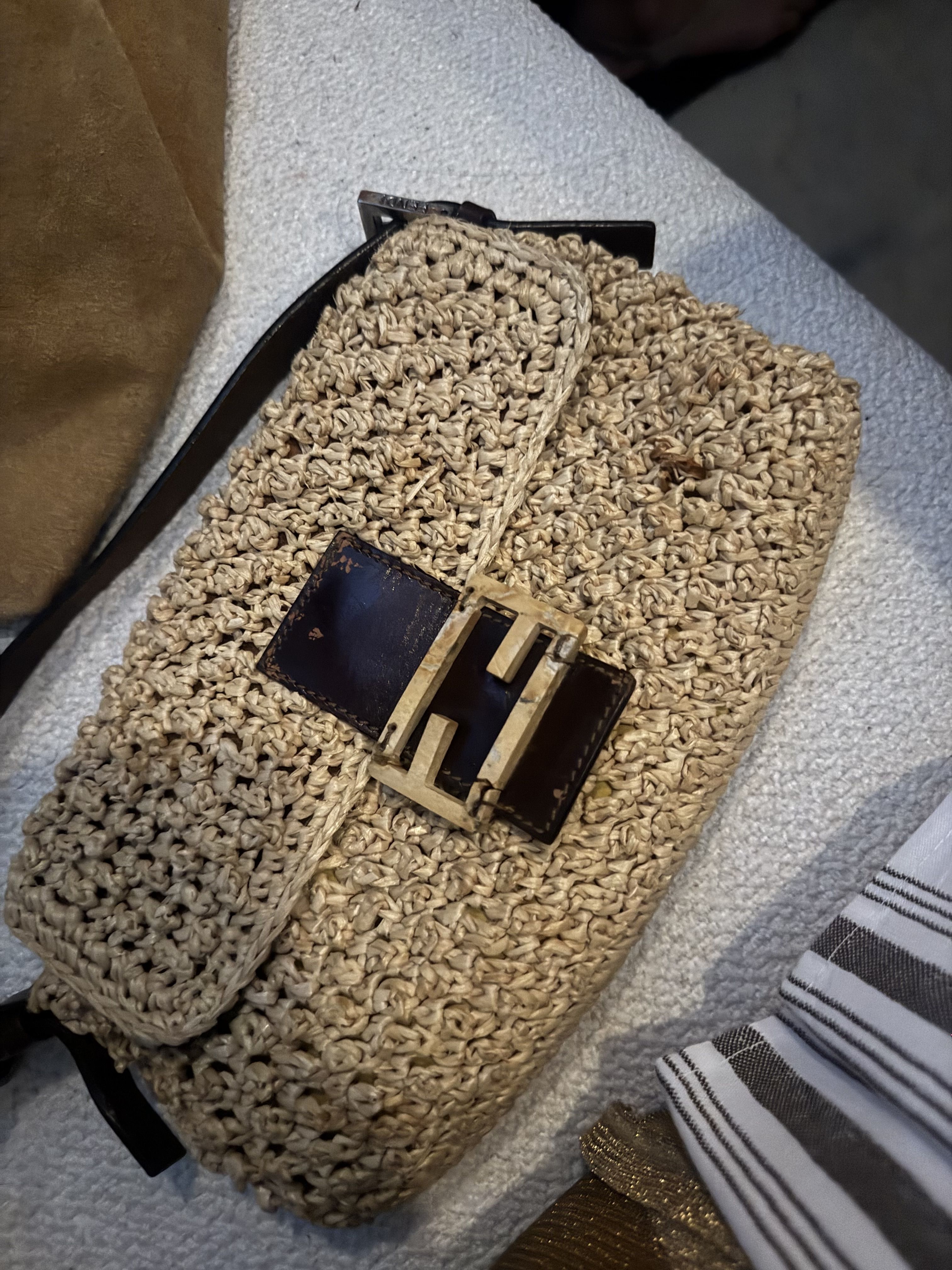 Marina Larroud&amp;eacute; shopped her own closet for this Fendi baguette