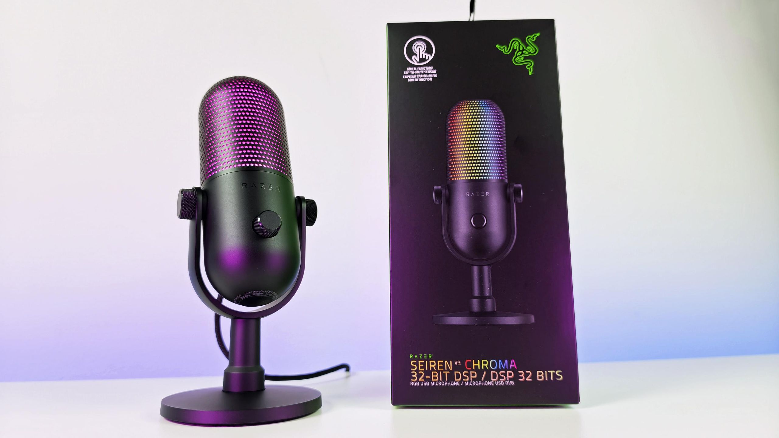 Razer Seiren V3 Chroma 32‑Bit DSP review: RGB meets real broadcast