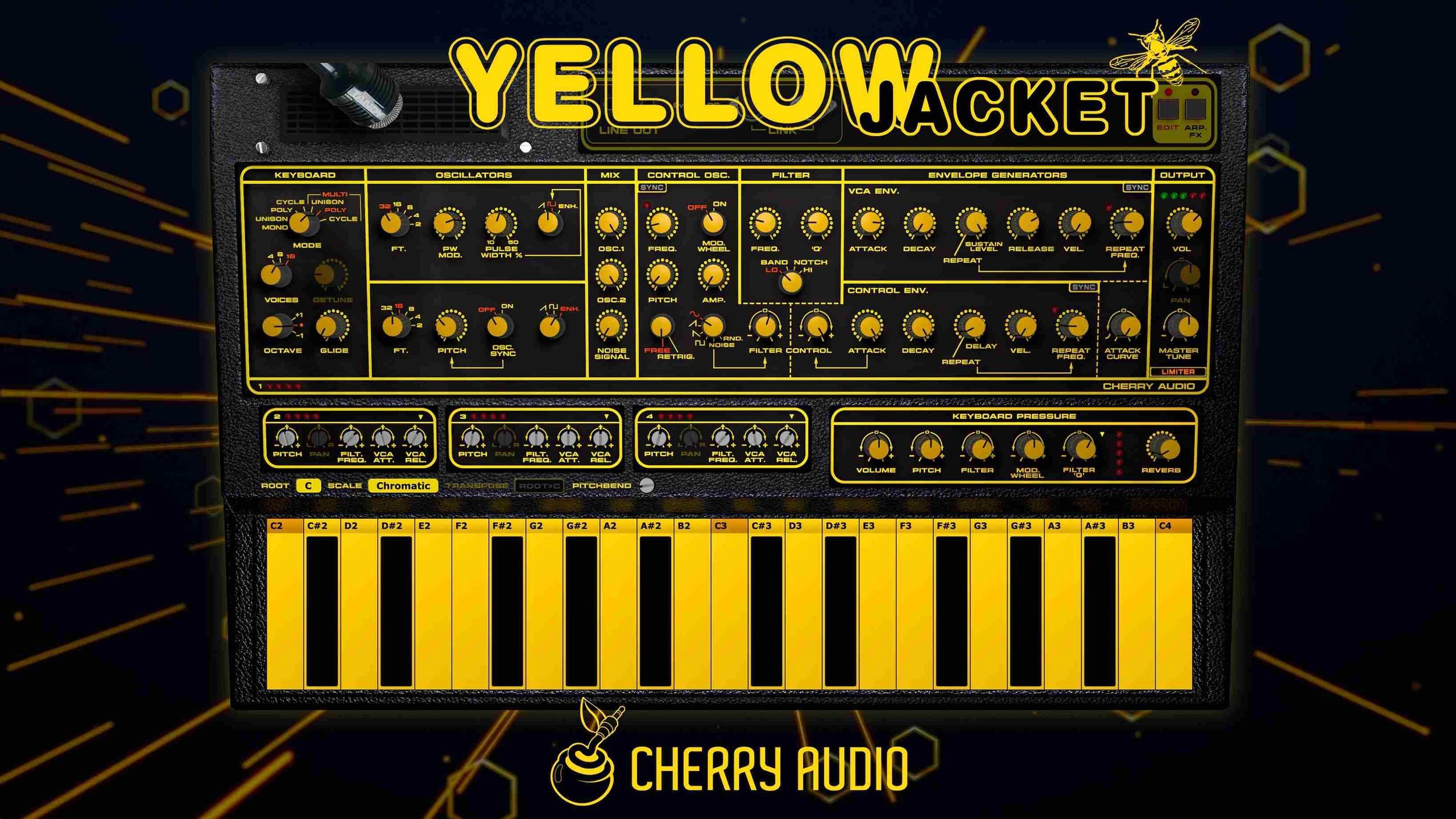 What's the buzz? Meet Yellowjacket, Cherry Audio's recreation of