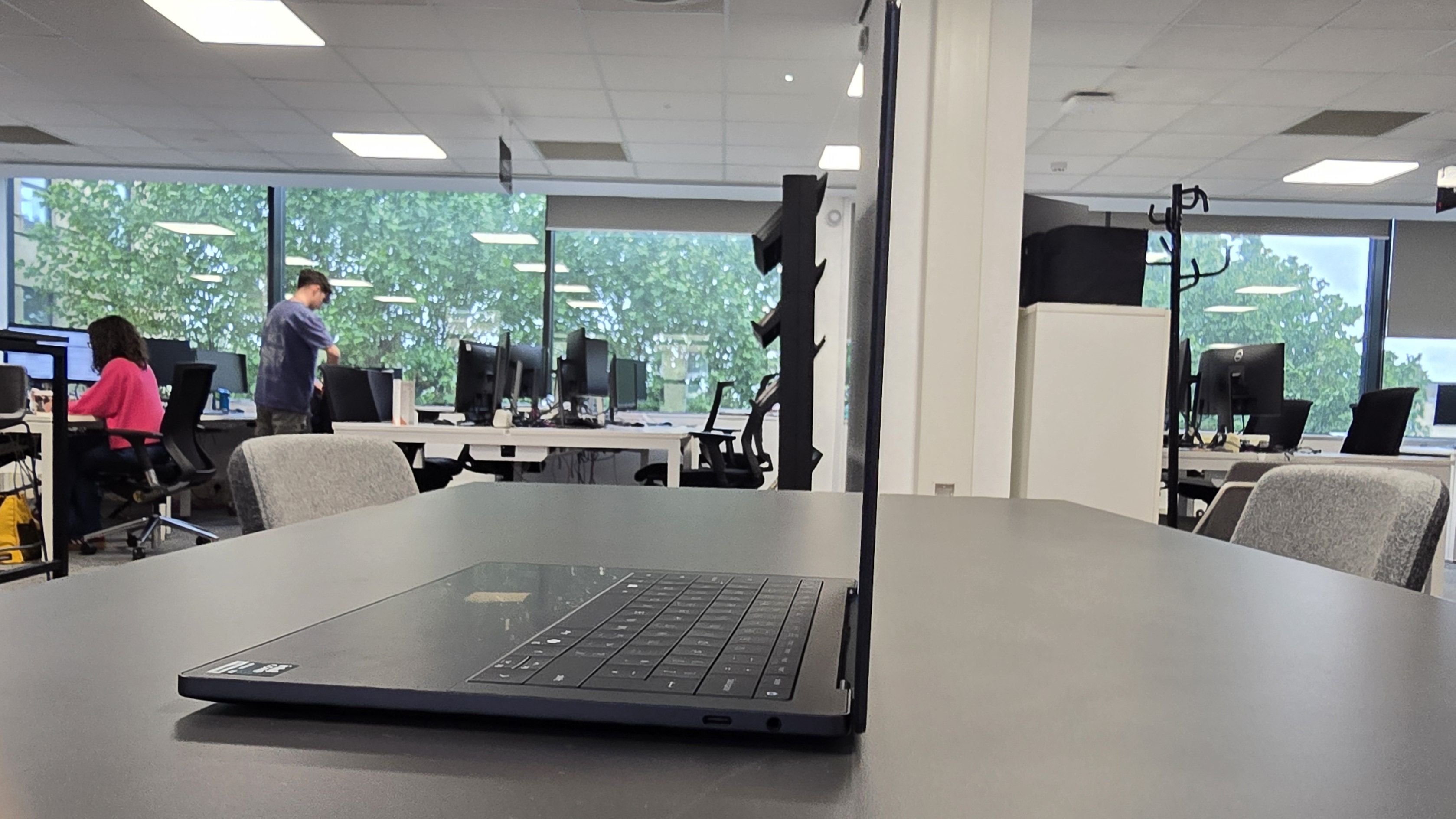 Dell XPS 14 (2026) laptop in an office