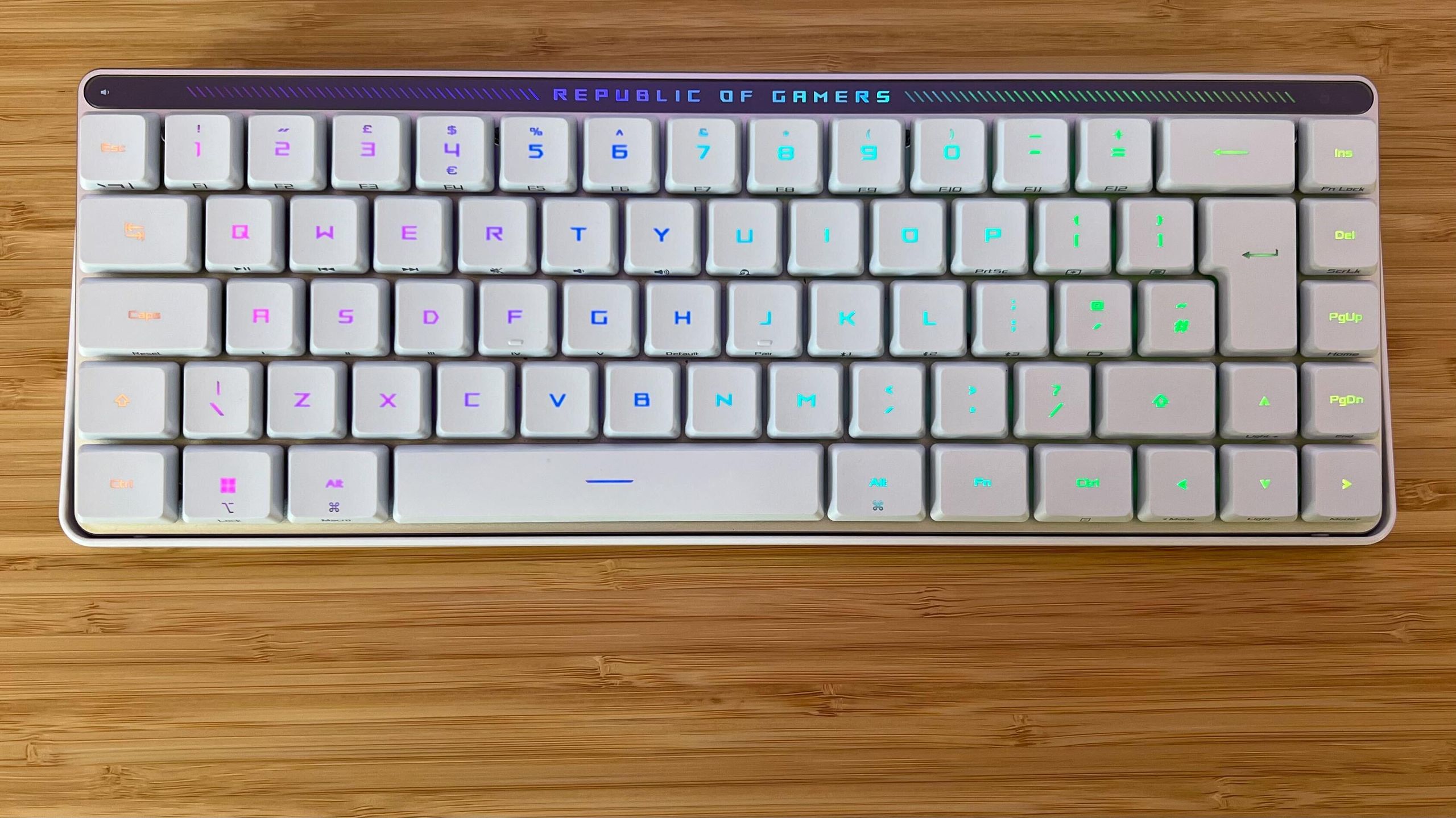 キーボード ASUS ROG Falchion RX Low Profile ASUS ROG Falchion RX Low Profile Review - RTINGS.com