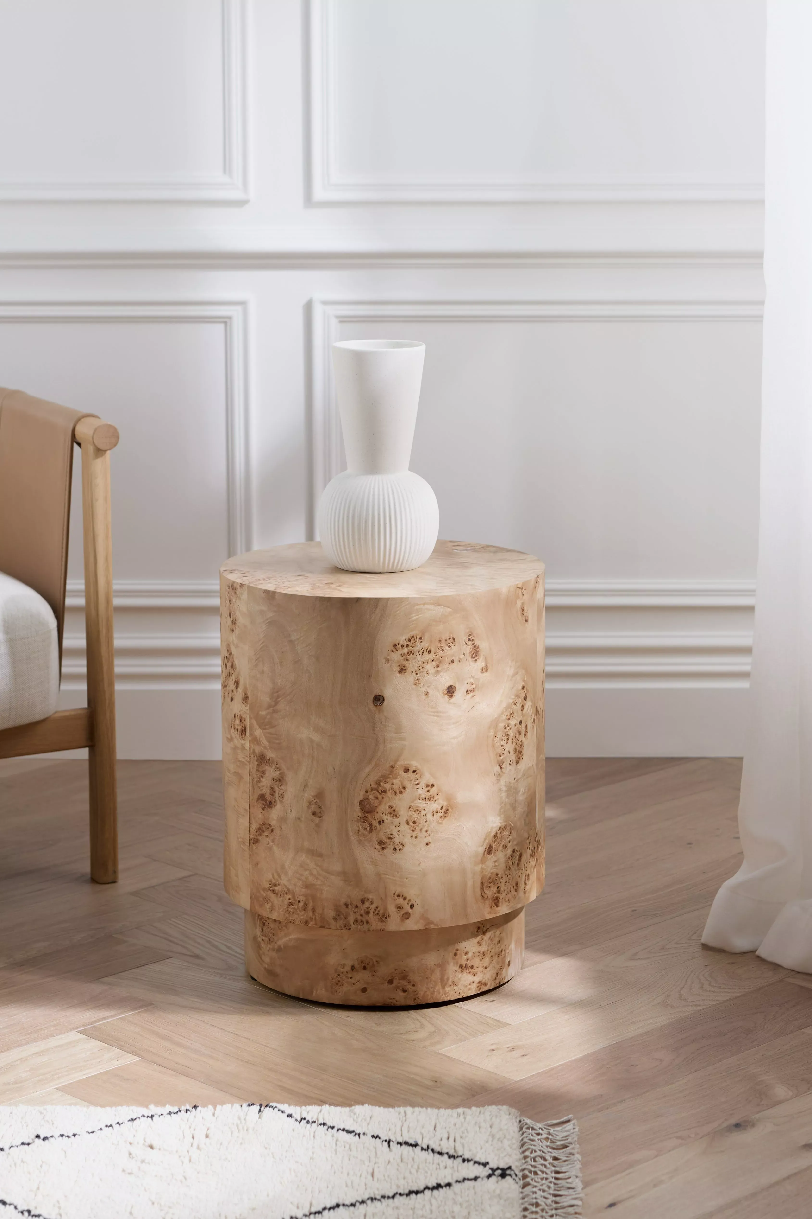 John Lewis Burl Side Table