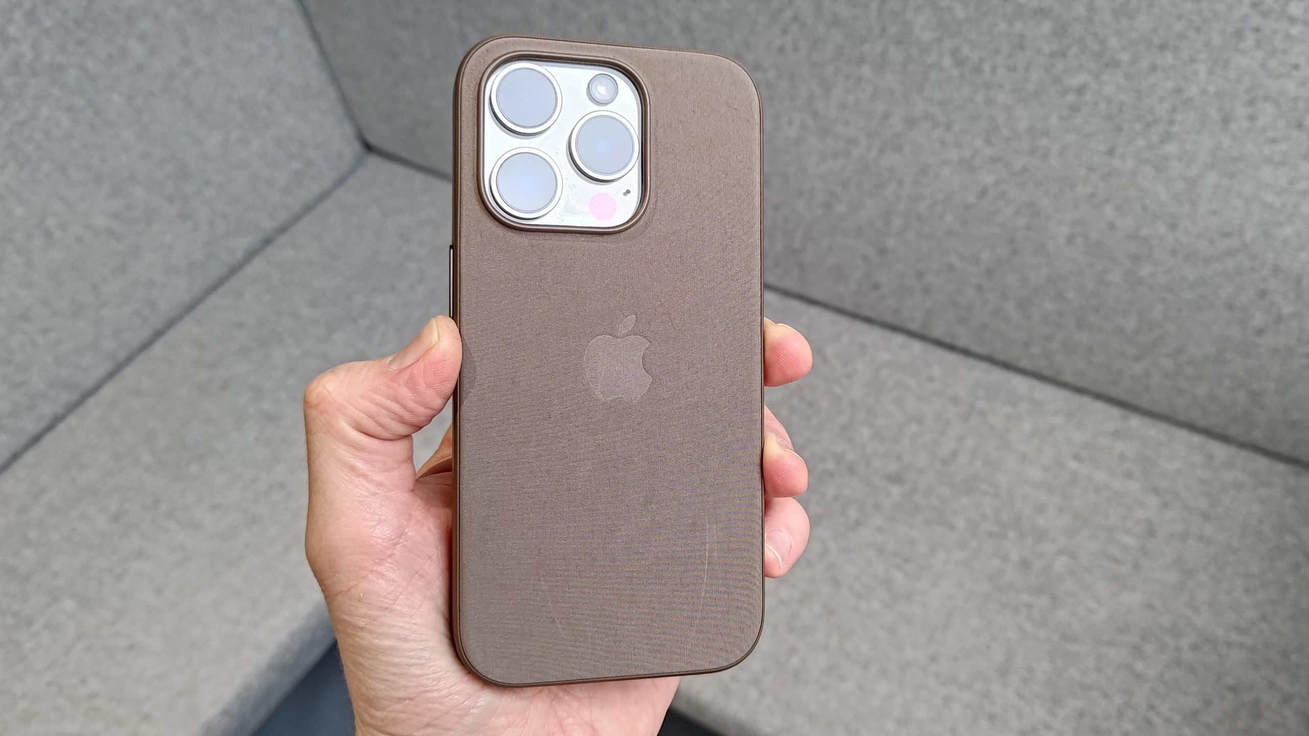 I've been using Apple's FineWoven iPhone 15 Pro case for a week