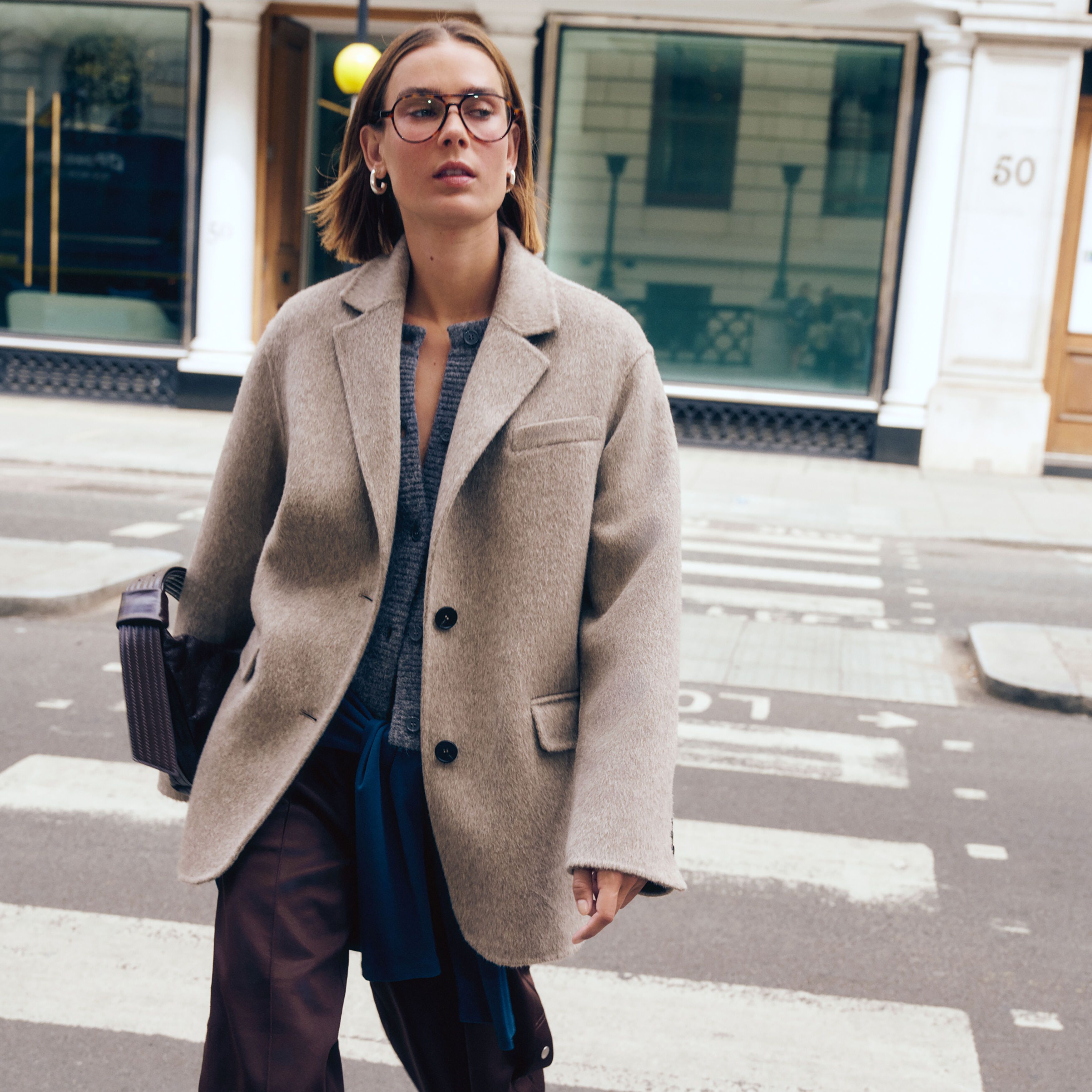 Pure Wool Double Faced Blazer