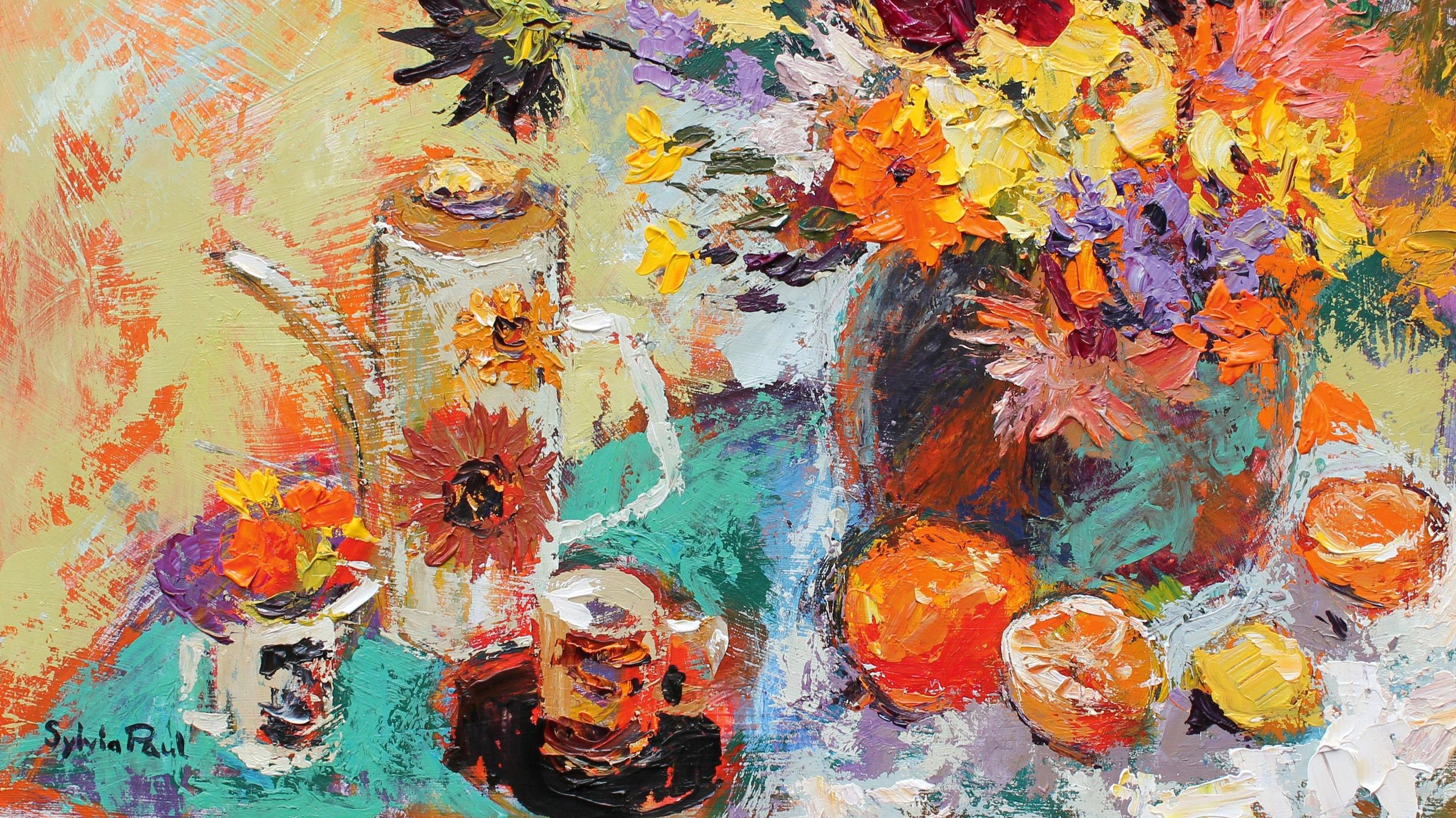 Paint an expressive still life in acrylics | Creative Bloq